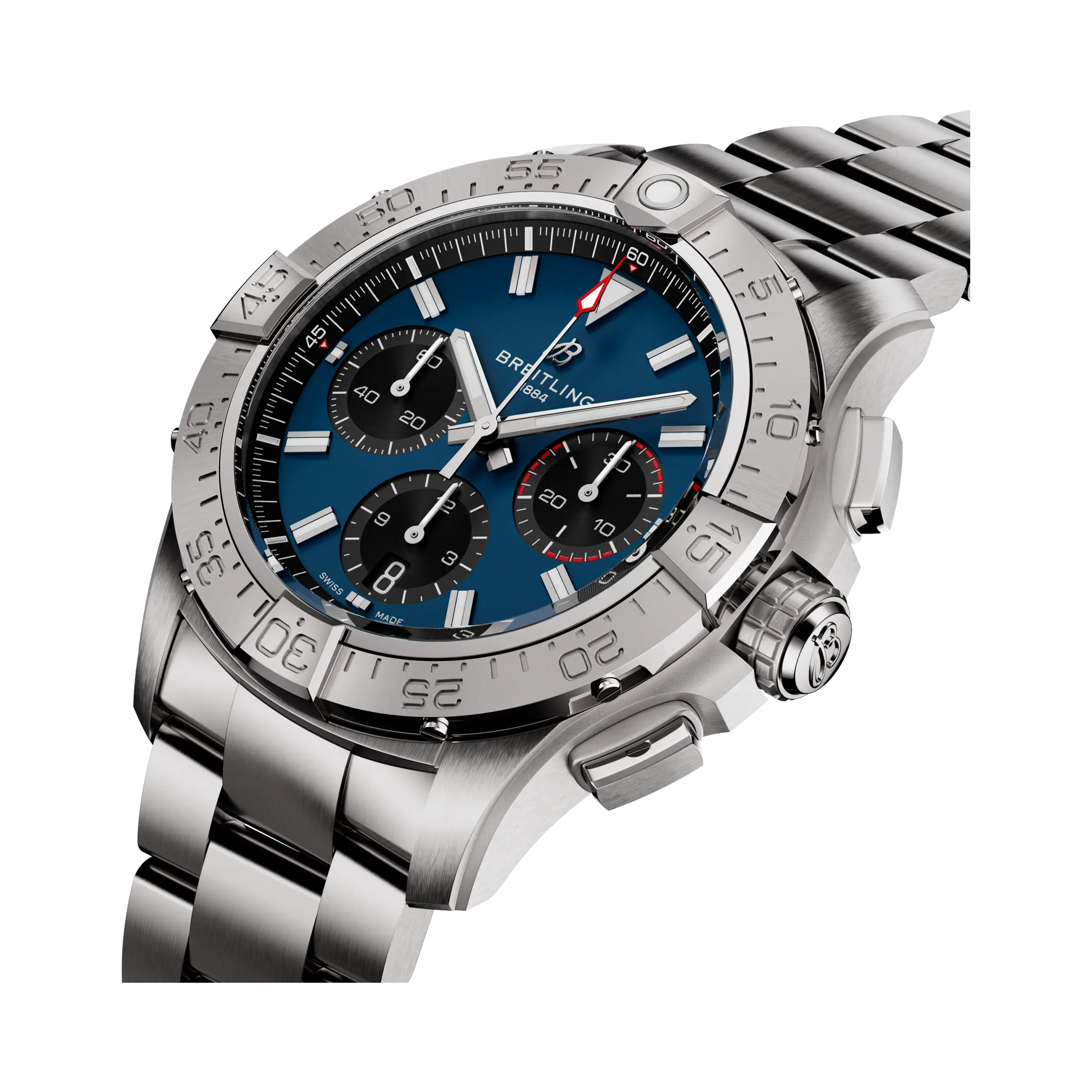 Breitling Avenger Chronograph 42 42mm, Blue Dial, Baton Numeral_2