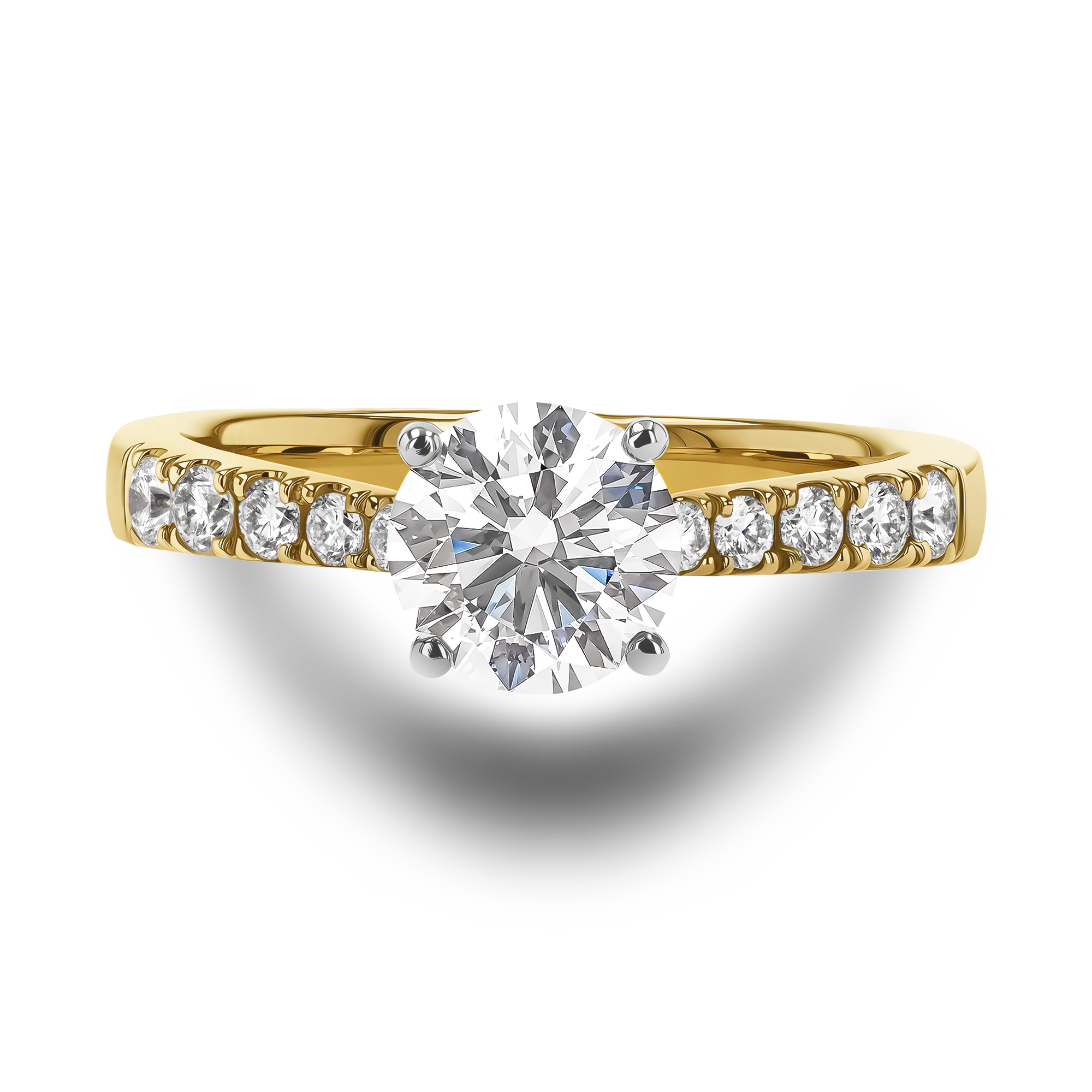 Celestial 1.01ct Diamond Solitaire Ring Brilliant cut, Claw set_2