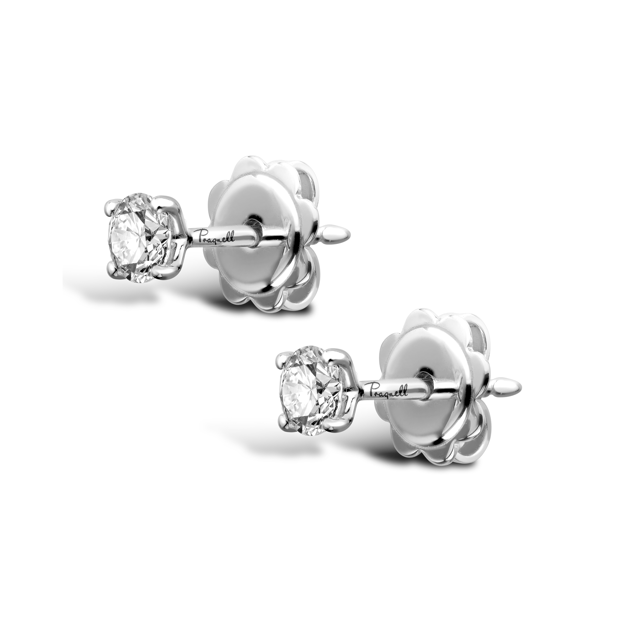 Diamond Stud Earrings Brilliant cut, Claw set_2