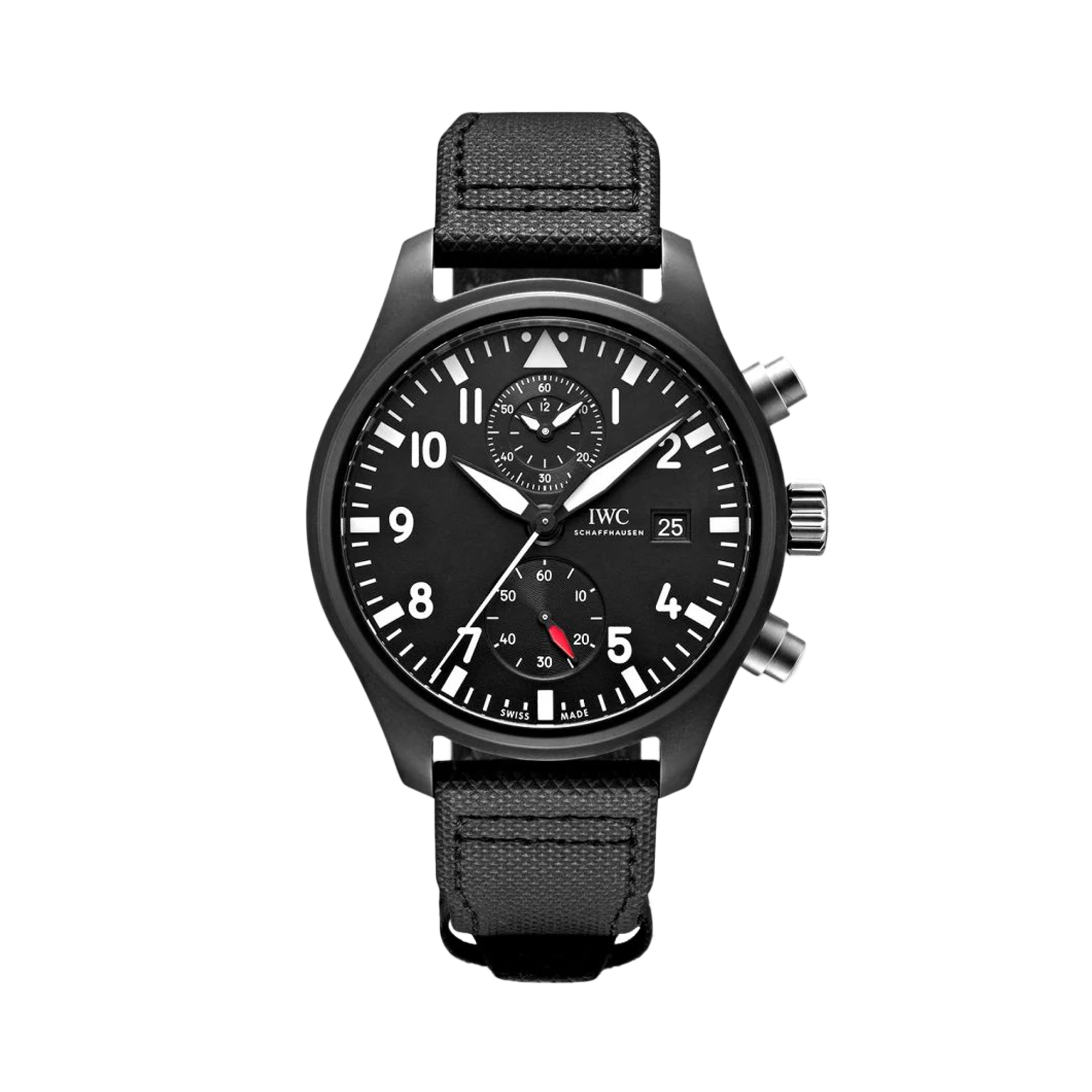 IWC Pilot's Top Gun Chronograph 44mm, Black Dial, Arabic Numerals_1