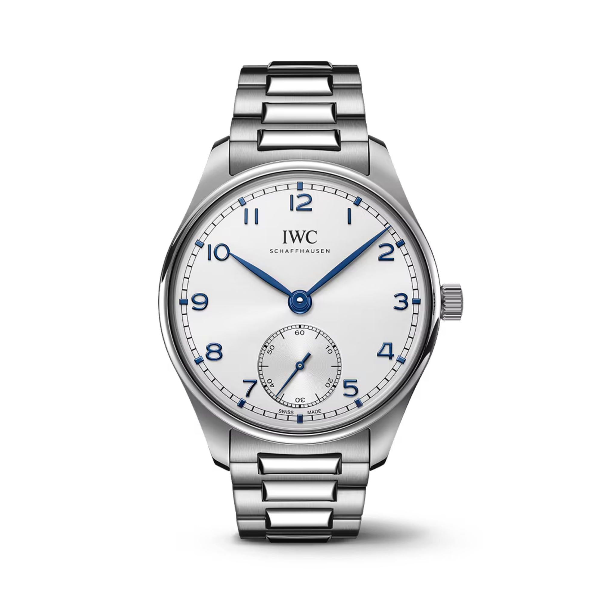 IWC Portugieser 40mm, Silver Dial, Arabic Numerals_1