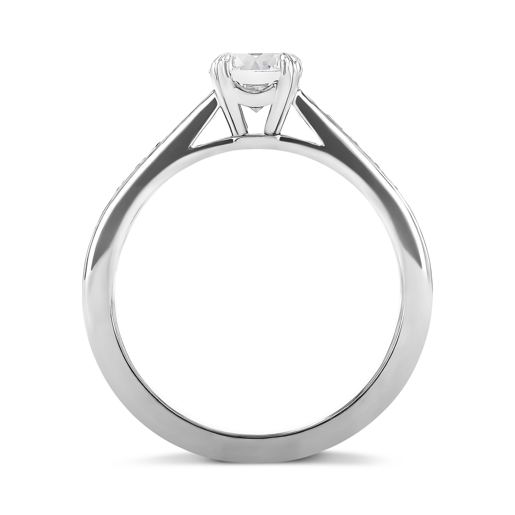 Gatsby 0.70ct Diamond Solitaire Ring Brilliant cut, Claw set_3