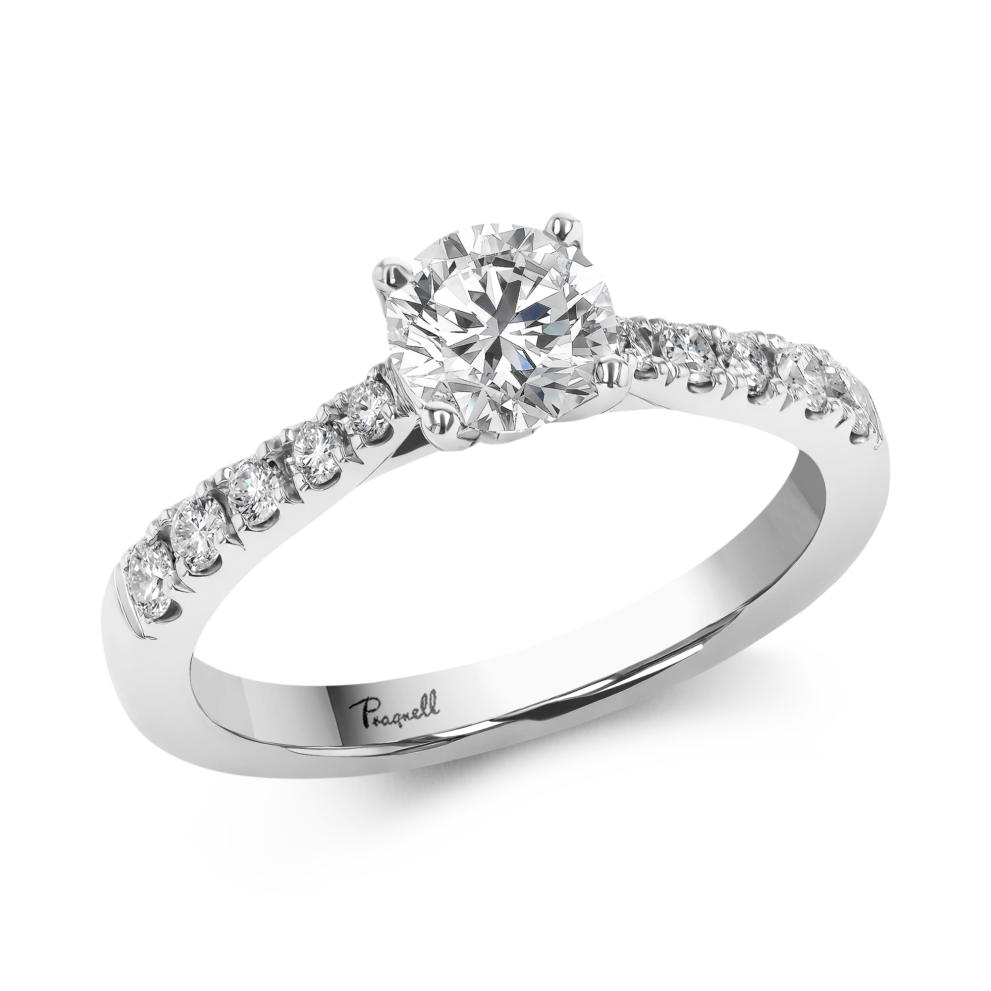 Celestial 0.70ct Diamond Solitaire Ring Brilliant cut, Claw set_1