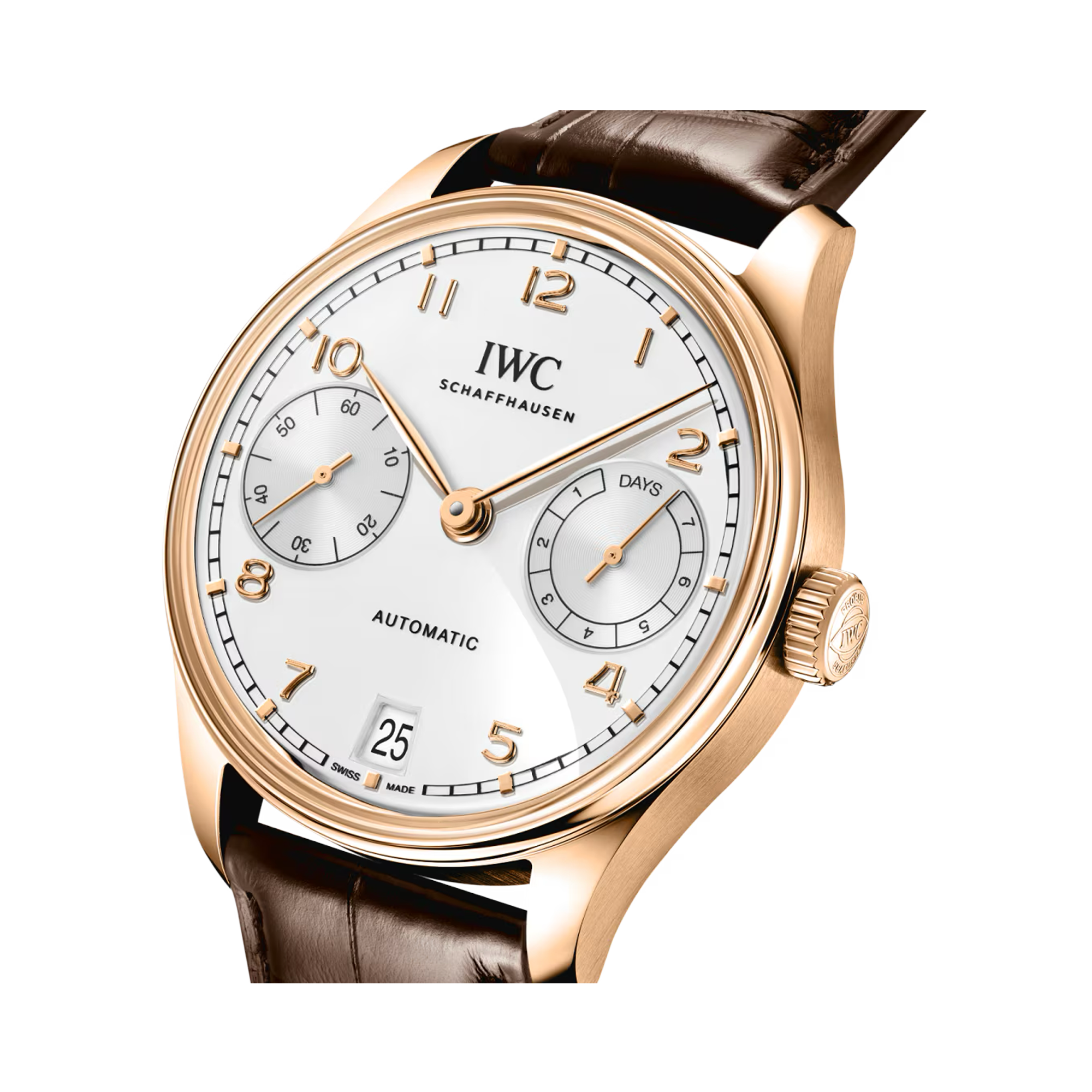 IWC Portugieser 42mm, Silver Dial, Arabic Numeral_3