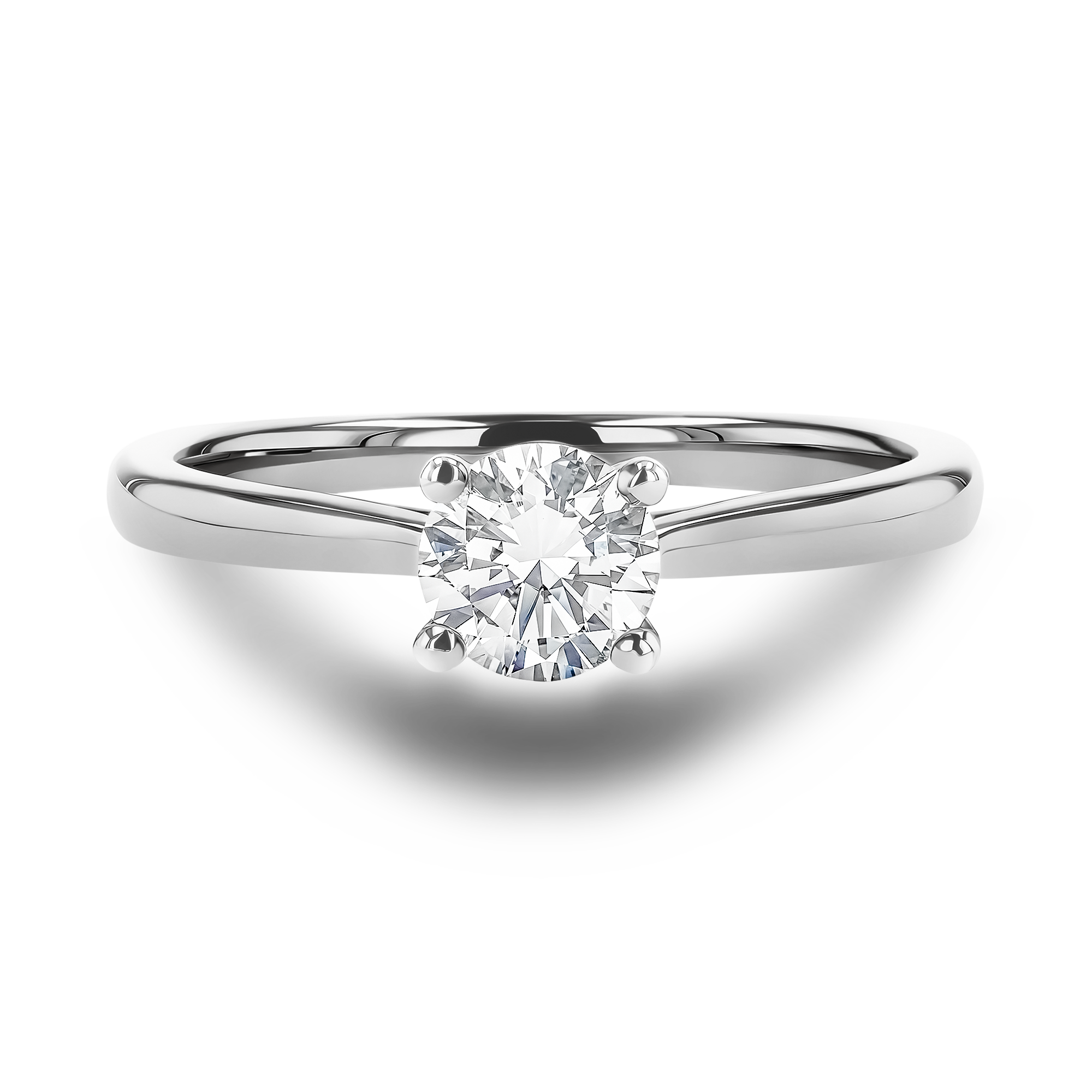 Gaia 0.51ct Diamond Solitaire Ring Brilliant cut, Claw set_2
