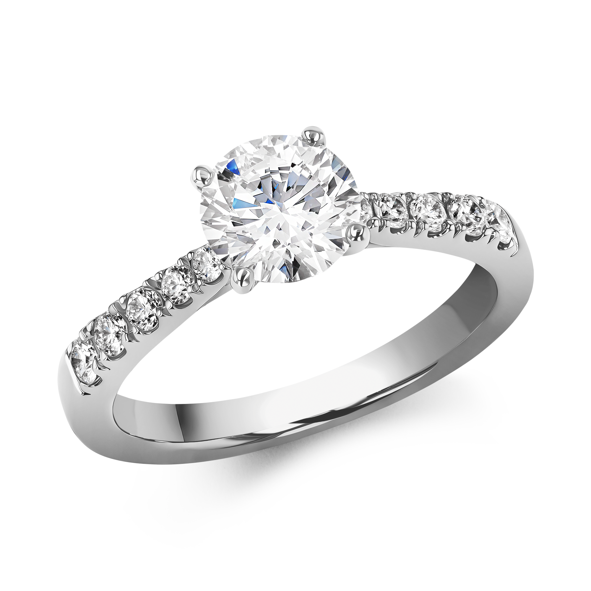 Celestial 1.00ct Diamond Solitaire Ring Brilliant cut, Claw set_1