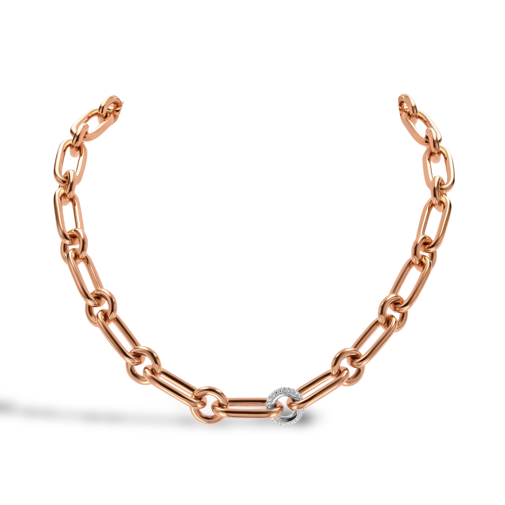 Havana 0.78ct Diamond Necklace Brilliant Cut, Pave Set_1