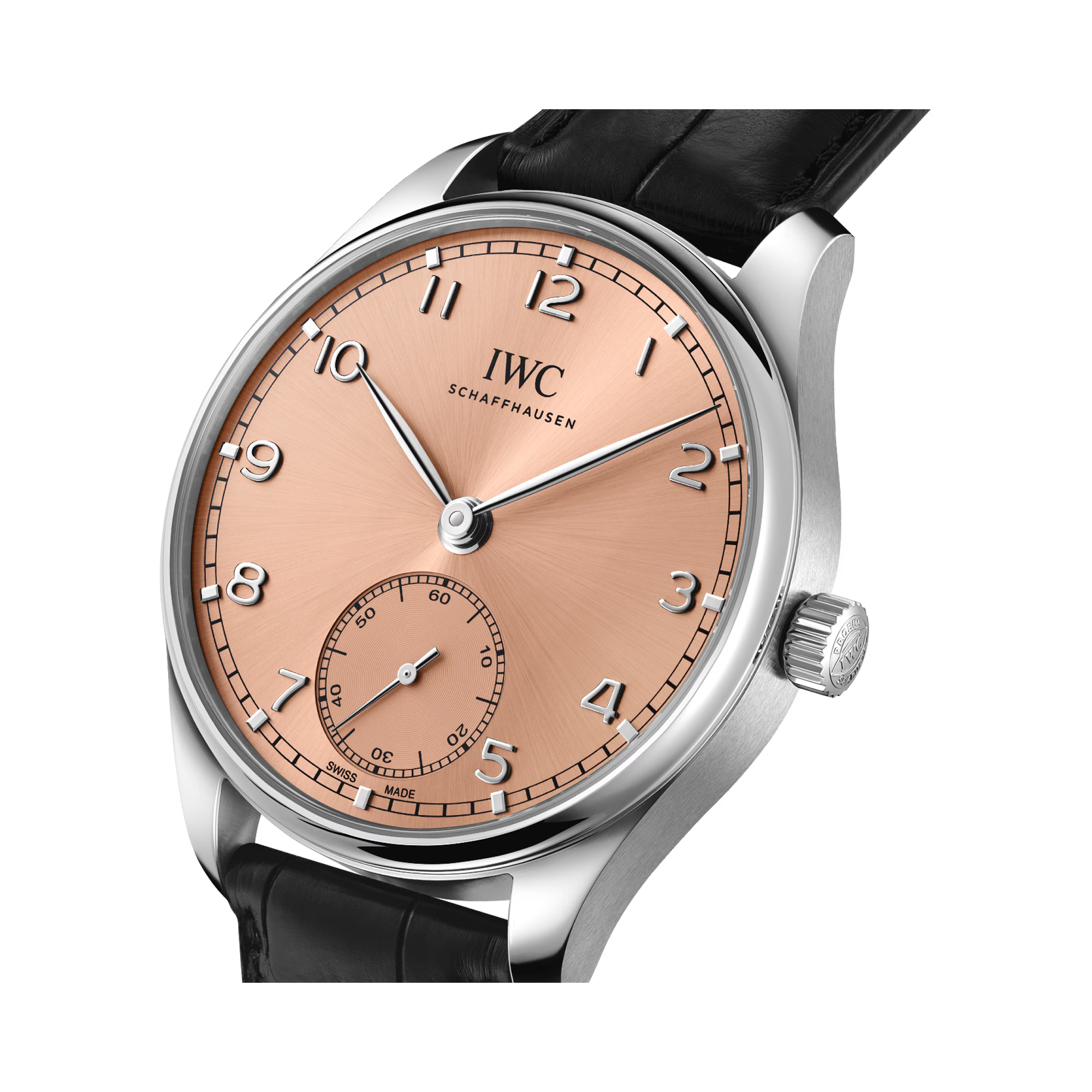 IWC Portugieser 40mm, Pink Dial, Arabic Numerals_3