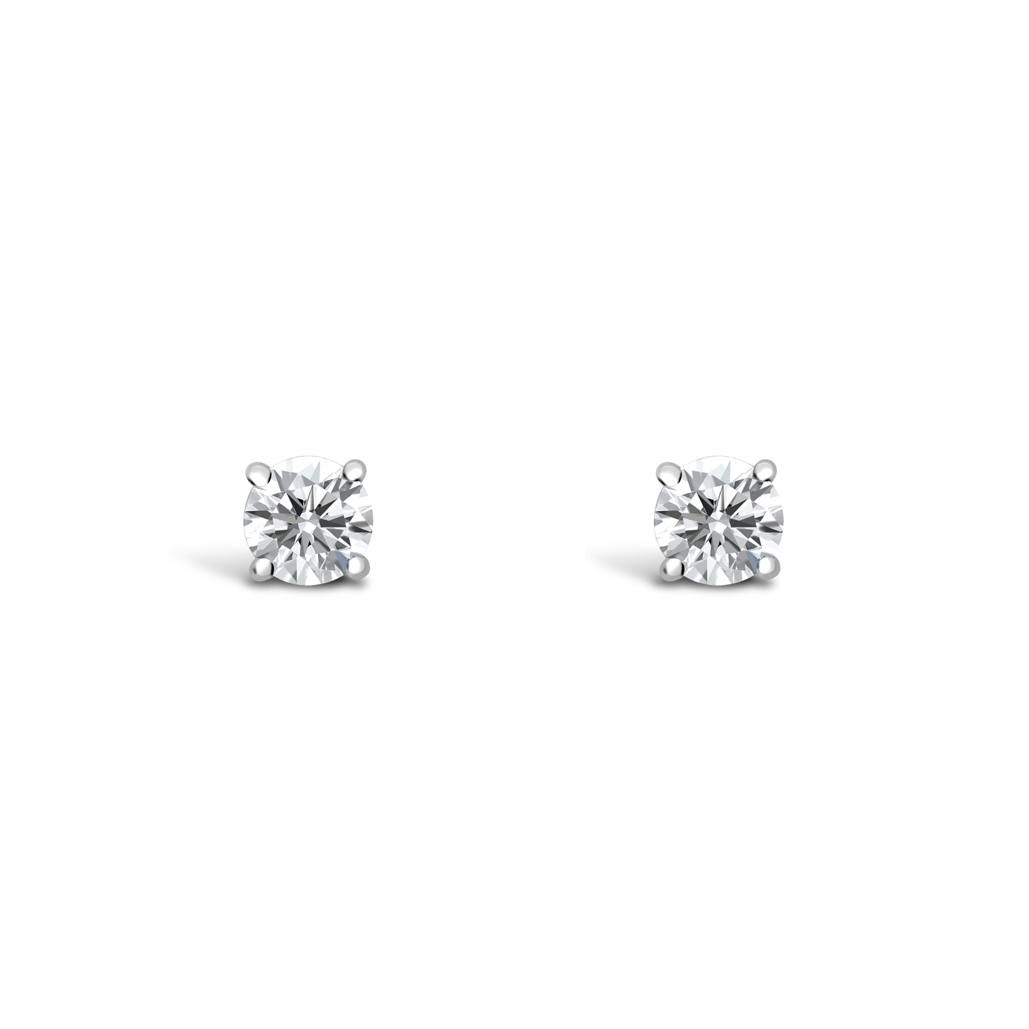 Diamond Stud Earrings Brilliant cut, Claw set_1