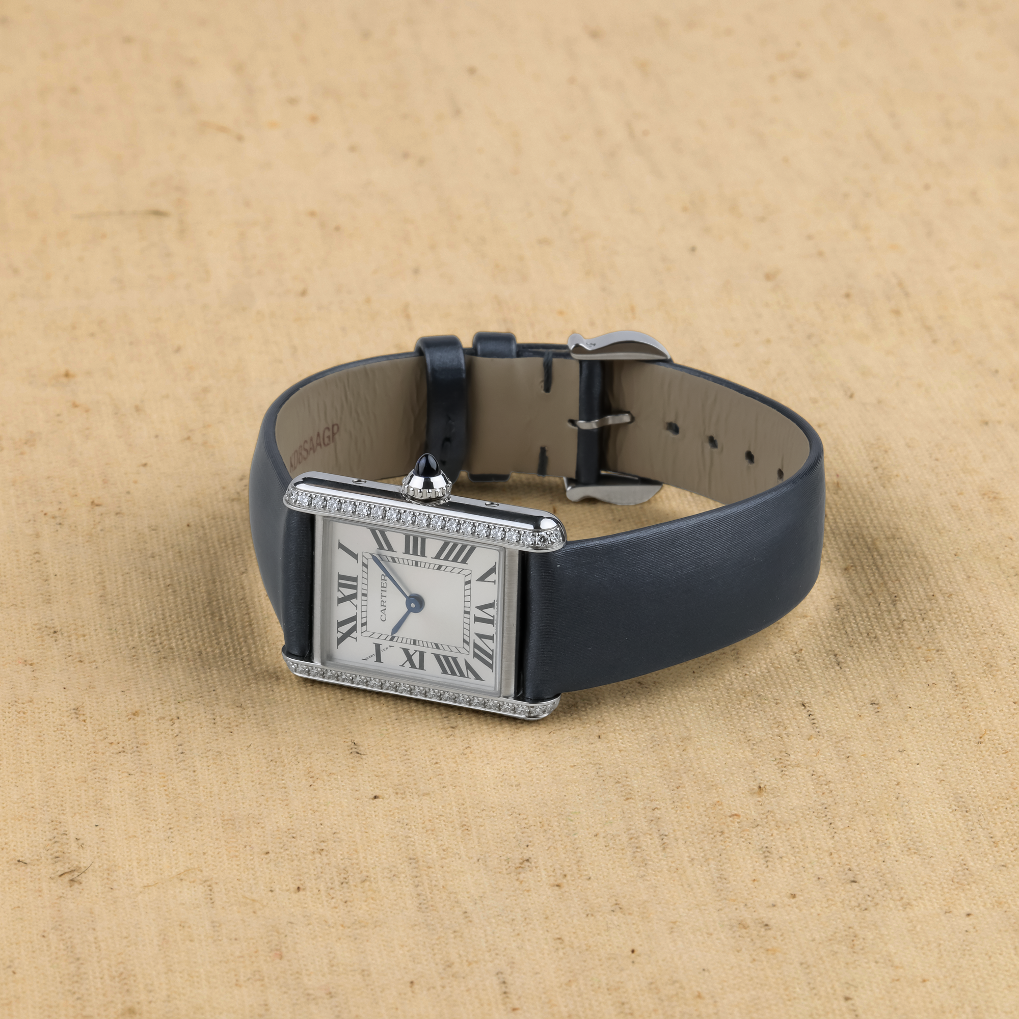 Cartier Tank 22mm, Silver Dial, Roman Markers_2