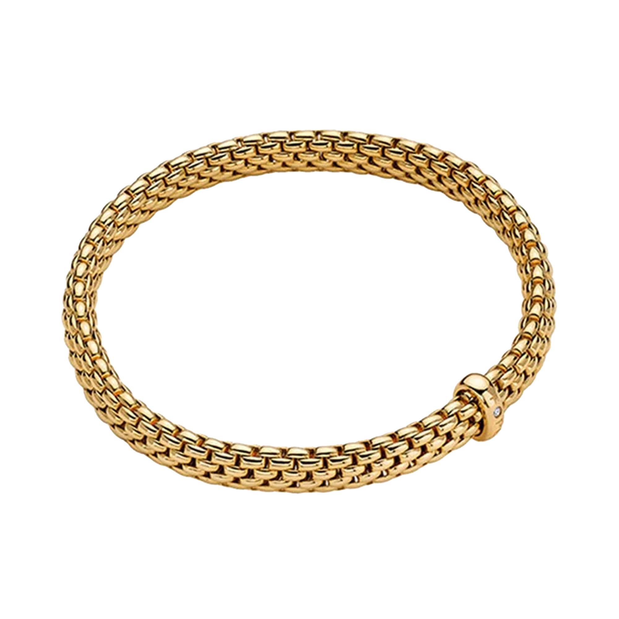 Fope Vendôme Flex'it 0.01ct Diamond Bracelet Brilliant Cut, Rubover Set_1