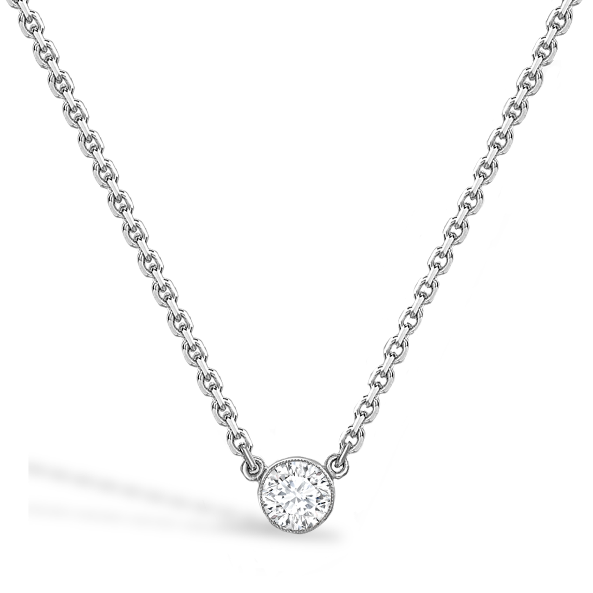 Diamond Dot Diamond Pendant Brilliant Cut, Solitaire_1