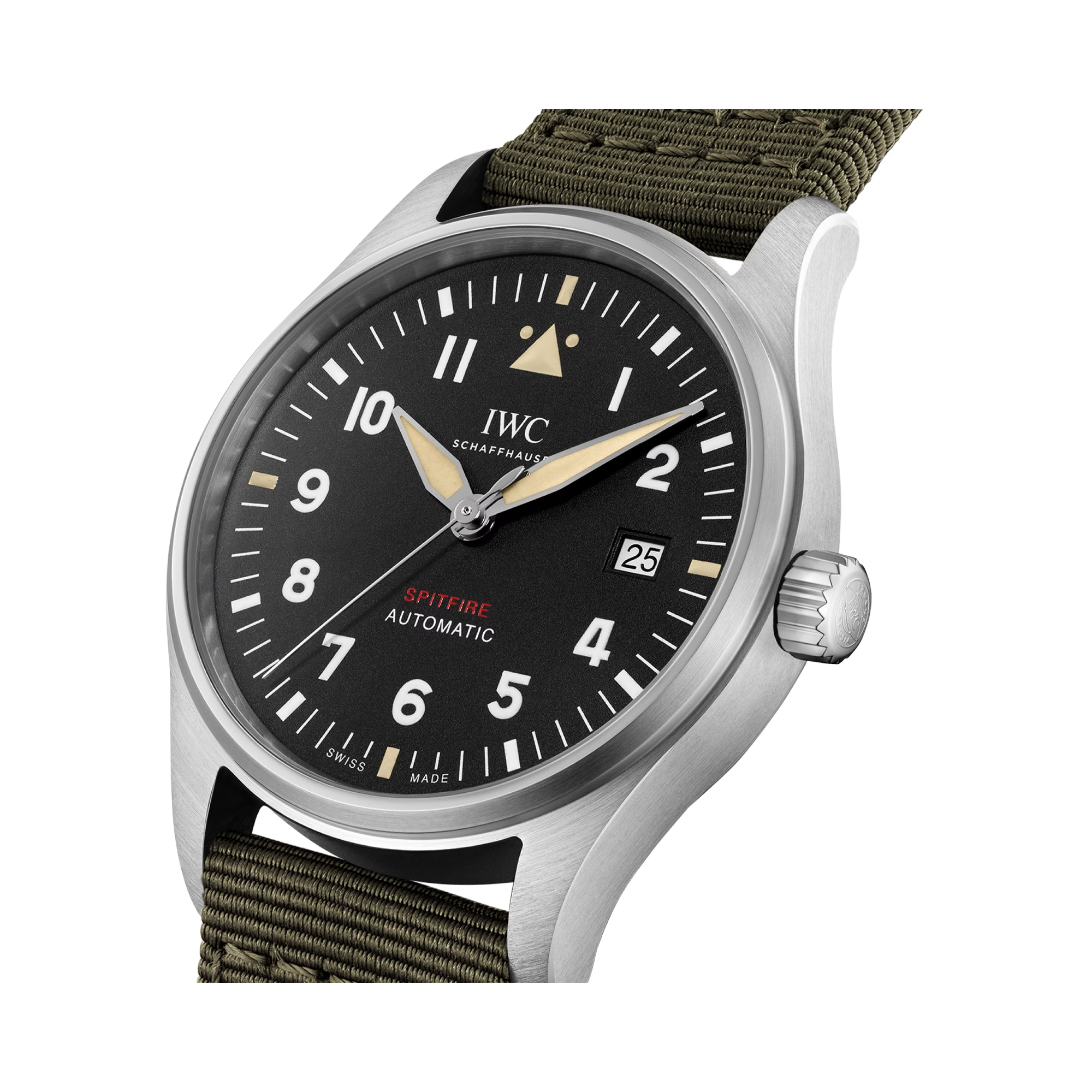 IWC Pilot's Spitfire 39mm, Black Dial, Arabic Numerals_3