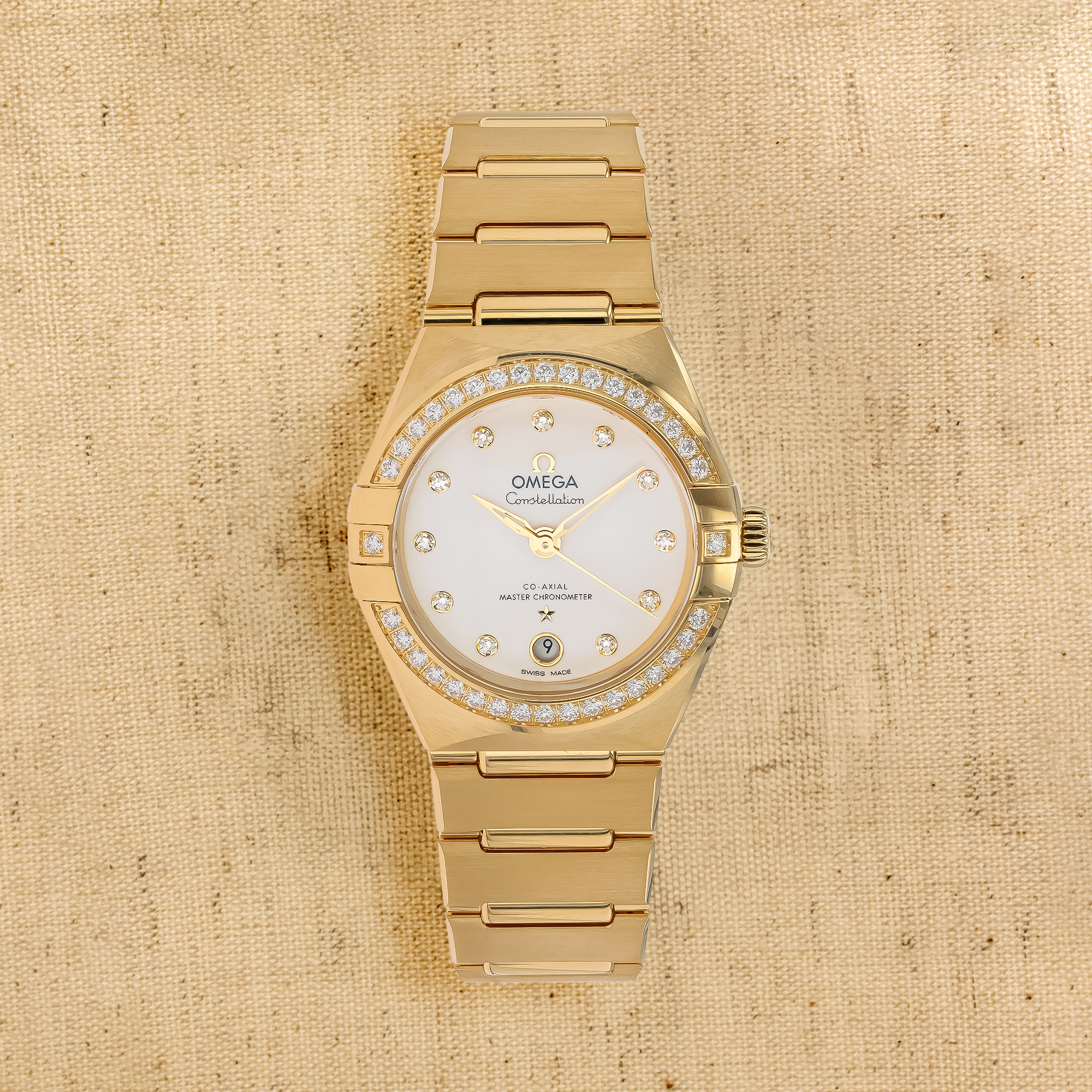 OMEGA Constellation 29mm, Silver dial, Diamond numerals_1