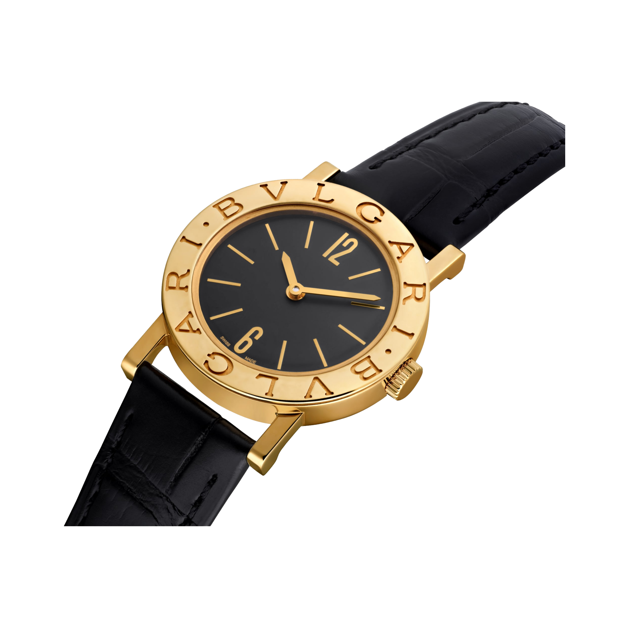 Bvlgari Bvlgari 30mm, Black Dial, Baton Numerals_2