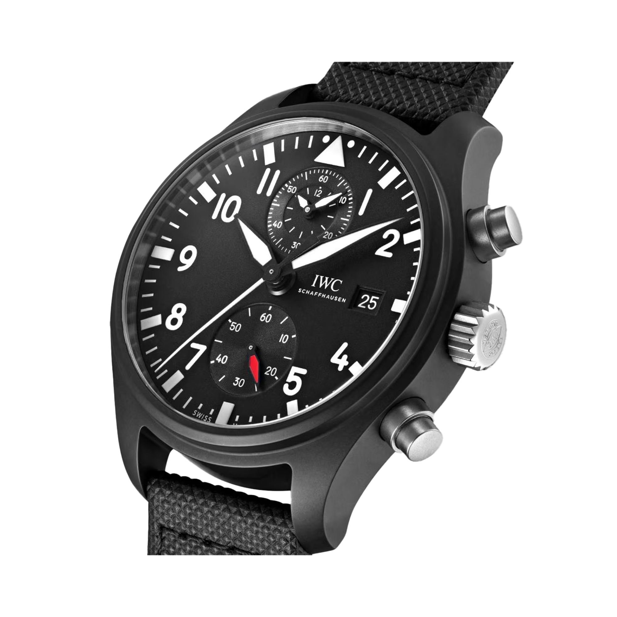 IWC Pilot's Top Gun Chronograph 44mm, Black Dial, Arabic Numerals_3