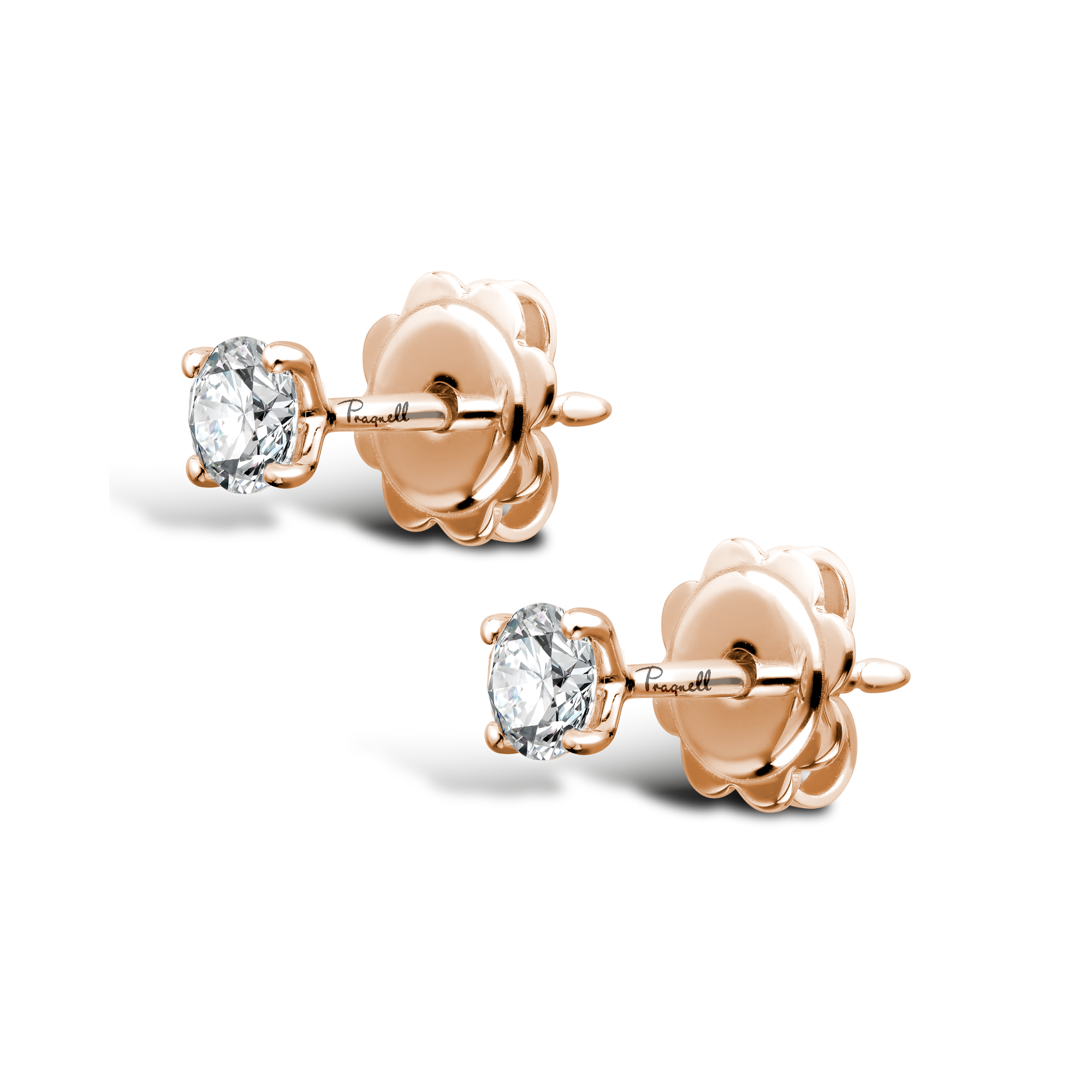 Diamond Stud Earrings Brilliant cut, Claw set_2