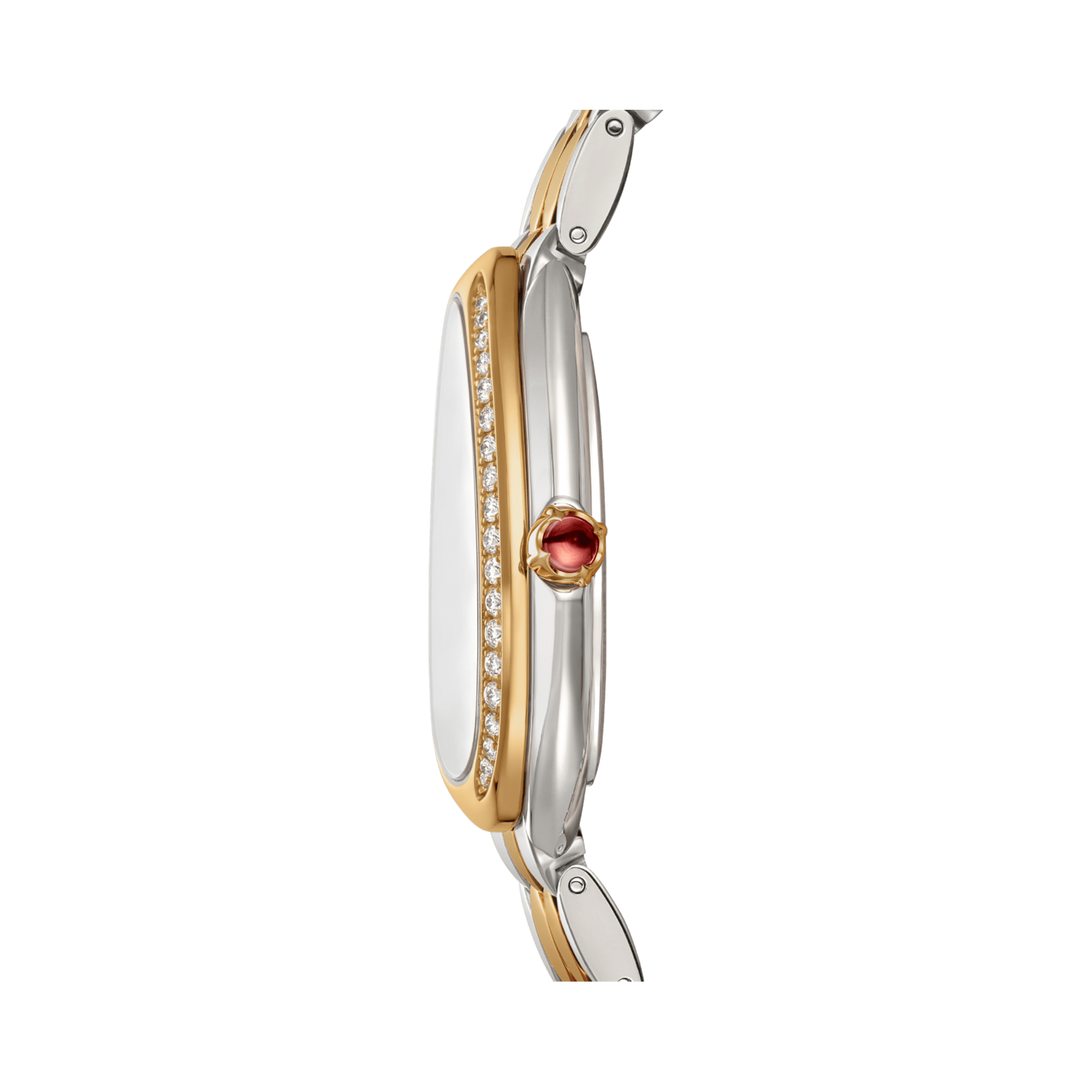 Bvlgari Serpenti Seduttori 33mm, Mother of Pearl Dial, Baton & Roman Numeral_3