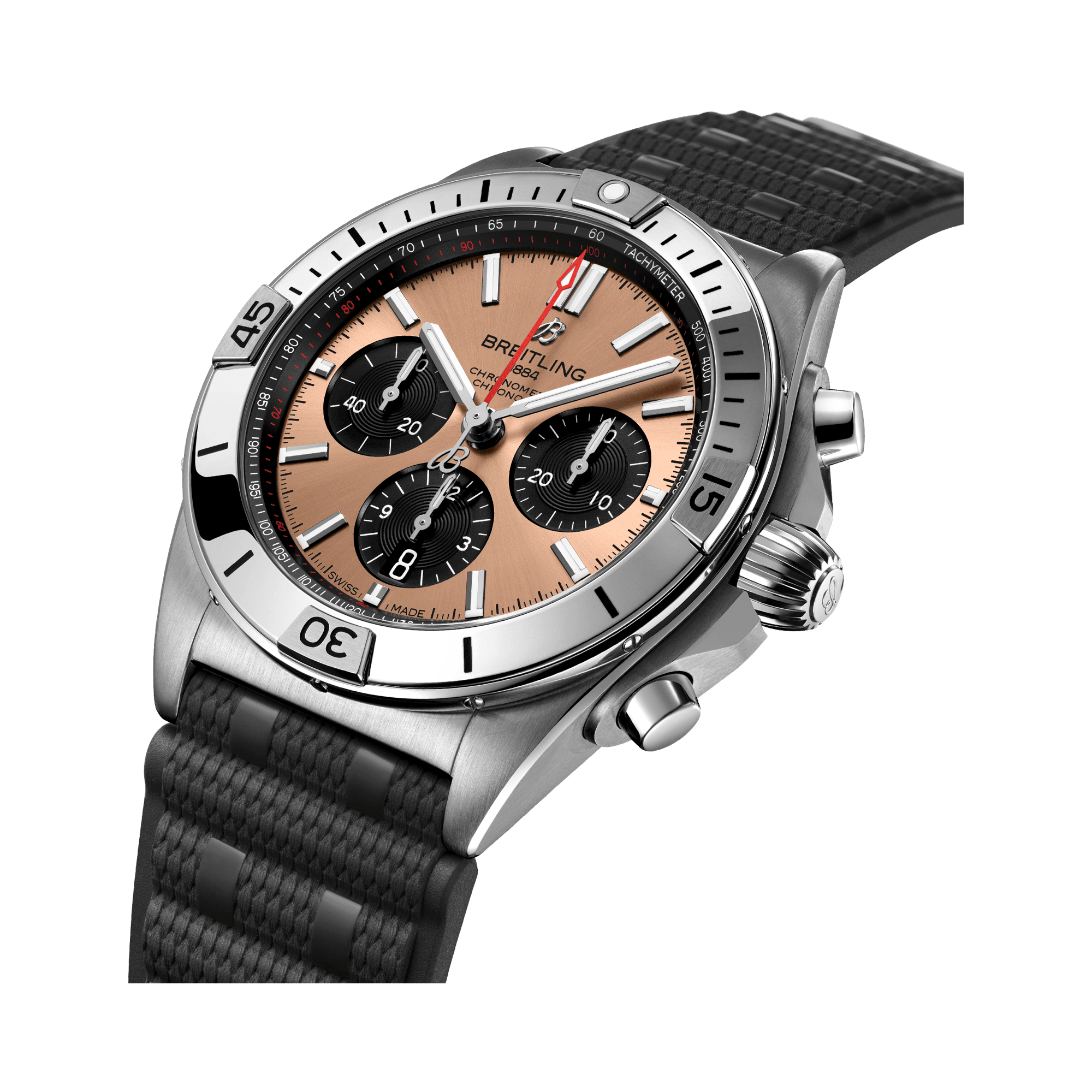 Breitling Chronomat B01 42mm, Copper Dial, Baton Numerals_2