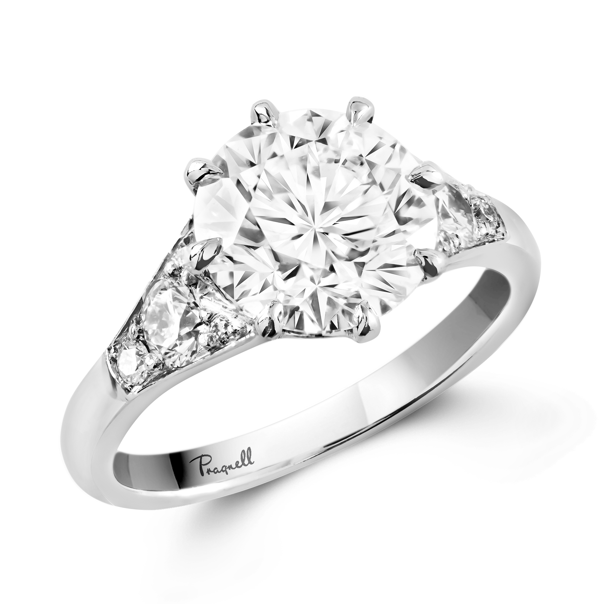 Antrobus 3.07ct Diamond Solitaire Ring Brilliant cut, Claw set_1