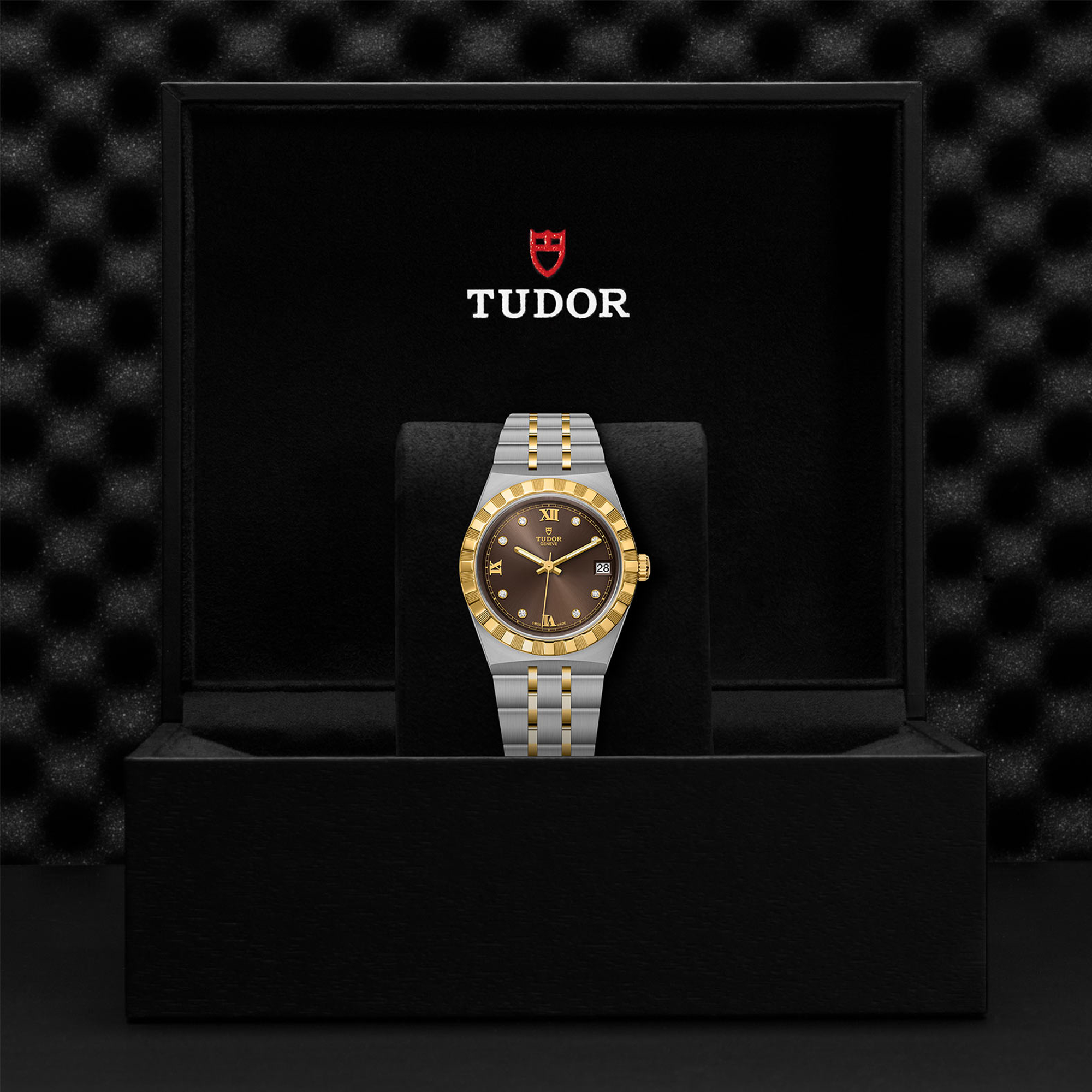 Tudor Royal 34mm, Brown Dial, Diamond Numerals_3