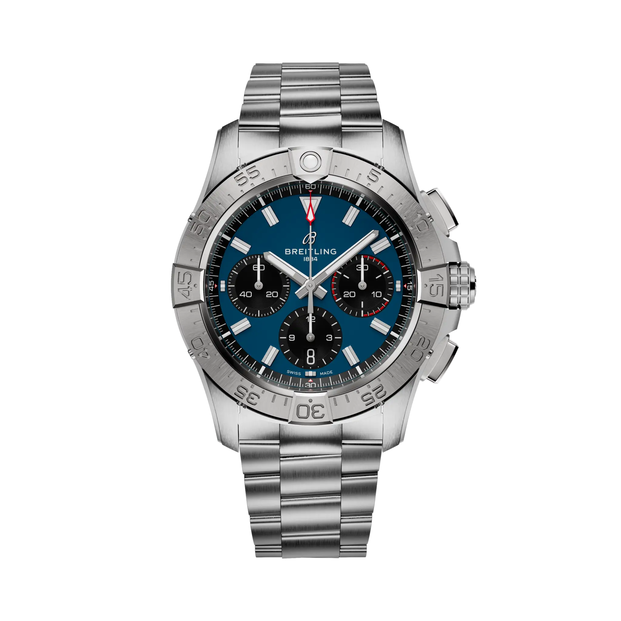 Breitling Avenger Chronograph 42 42mm, Blue Dial, Baton Numeral_1