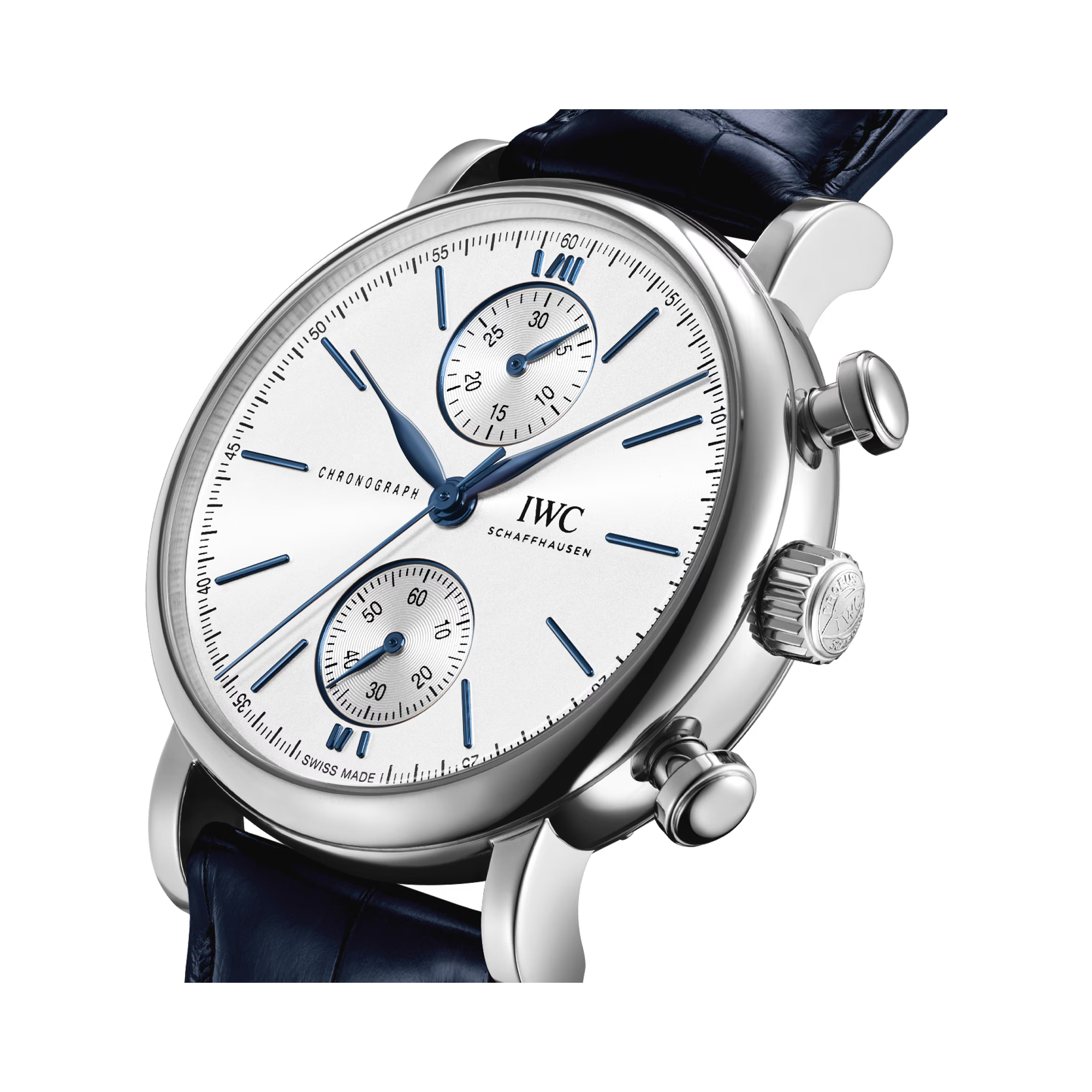 IWC Portofino Chronograph 39mm, Silver Dial, Baton Numerals_3