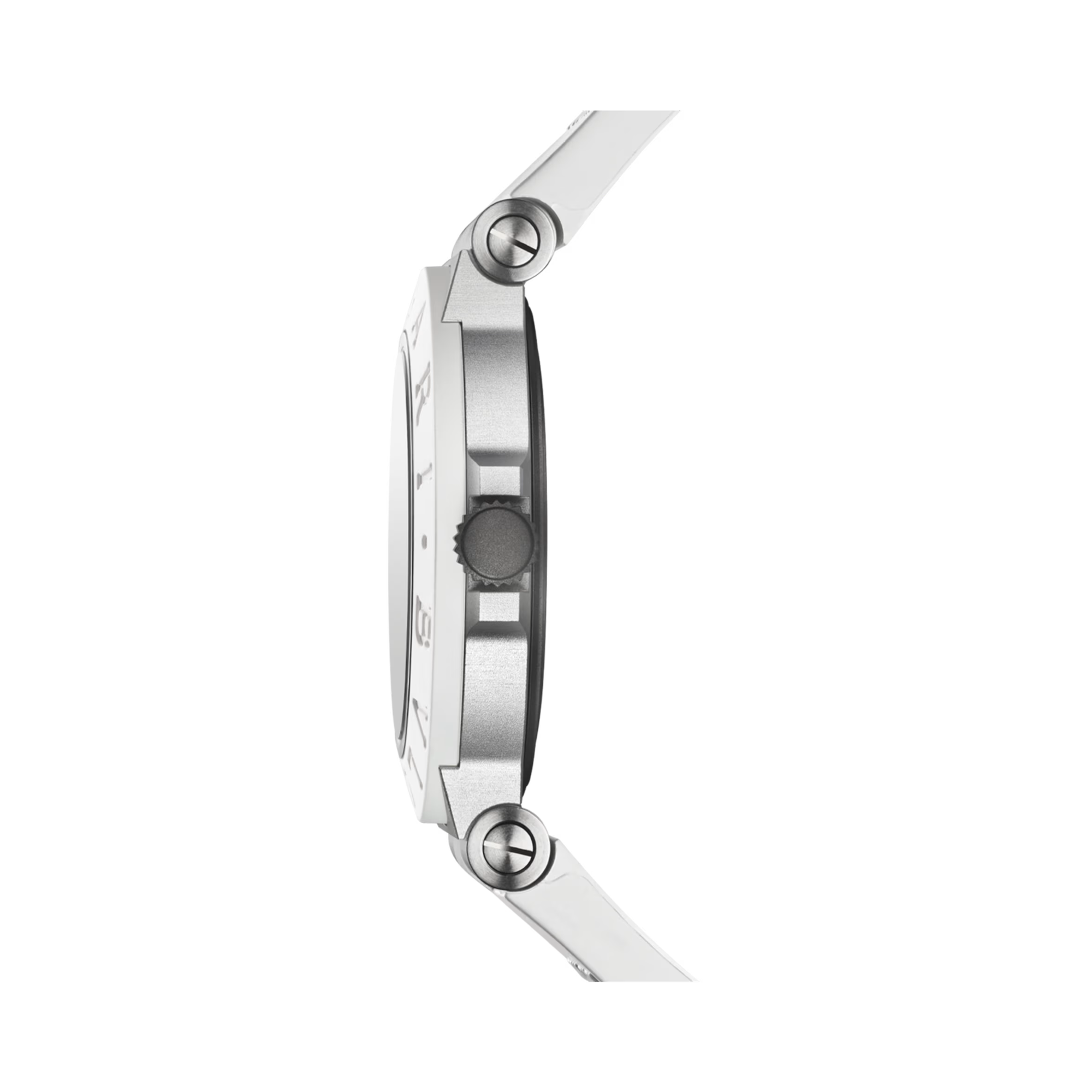 Bvlgari Aluminium 40mm, White Dial, Arabic/Baton Numerals_3