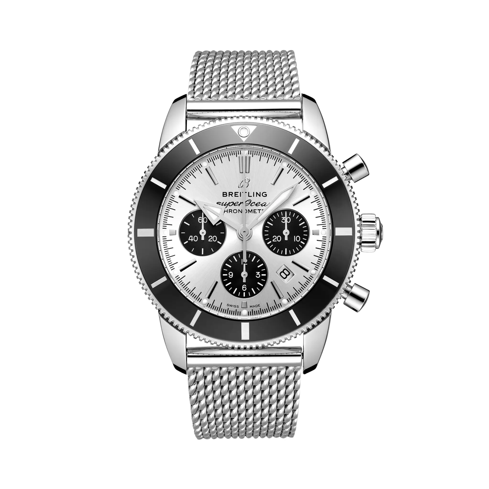 Breitling Superocean Heritage Chronograph 44 44mm, Silver Dial, Baton Numeral_1