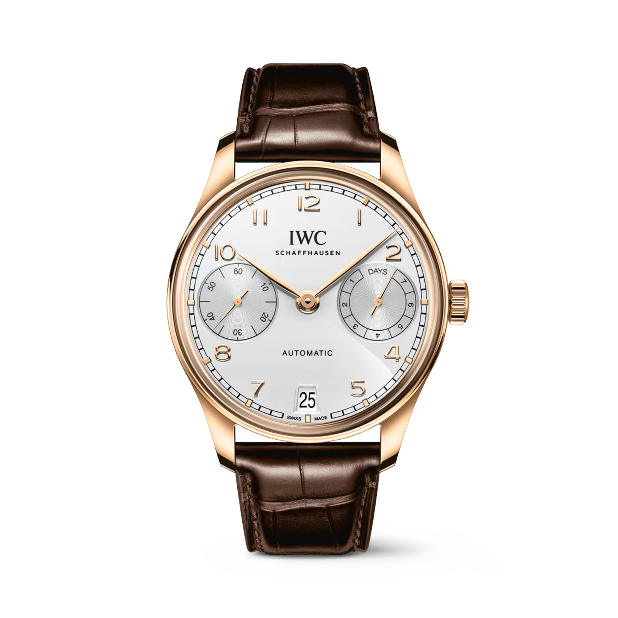 IWC Portugieser 42mm, Silver Dial, Arabic Numeral_1