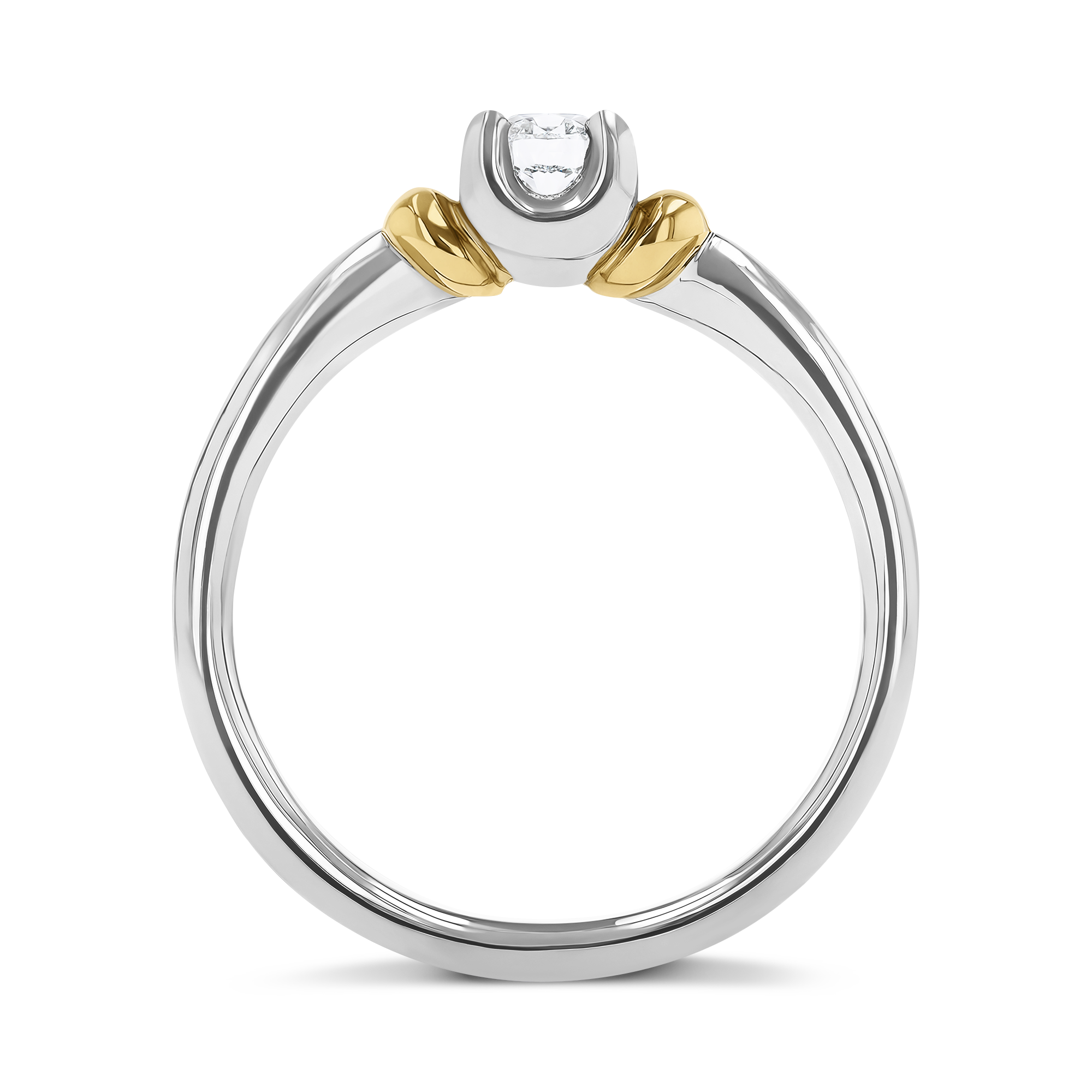 Empire 0.30ct Diamond Solitaire Ring Brilliant cut, Claw set_3