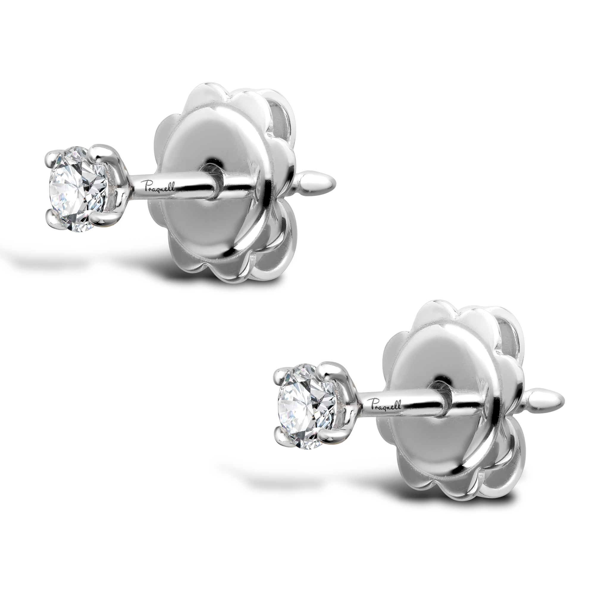 Diamond Stud Earrings Brilliant cut, Claw set_2