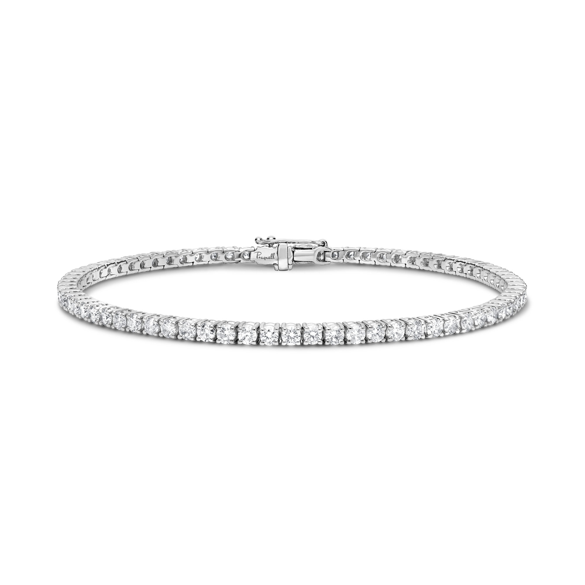 Brilliant Cut Diamond Line Bracelet Brilliant cut, Claw set_1