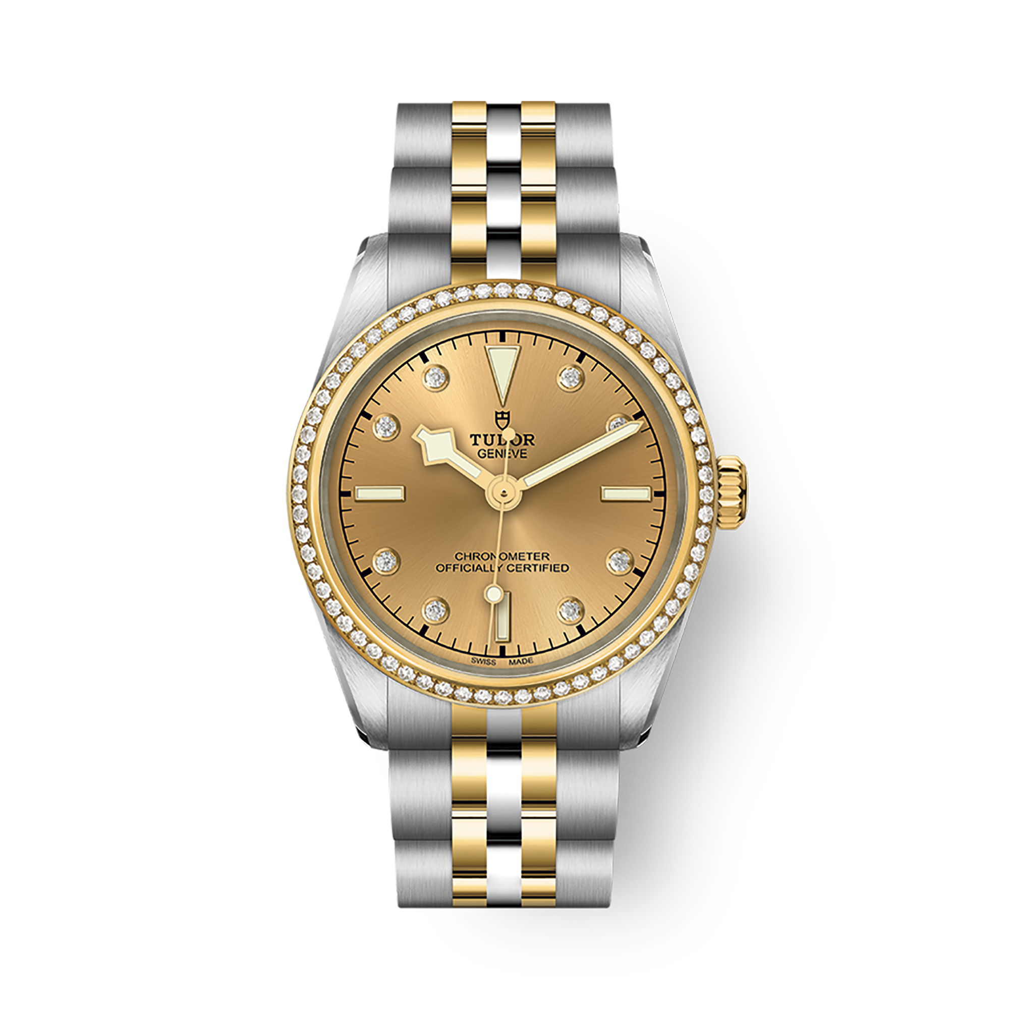 Tudor Black Bay 31mm, Gold Dial, Diamond Numerals_1