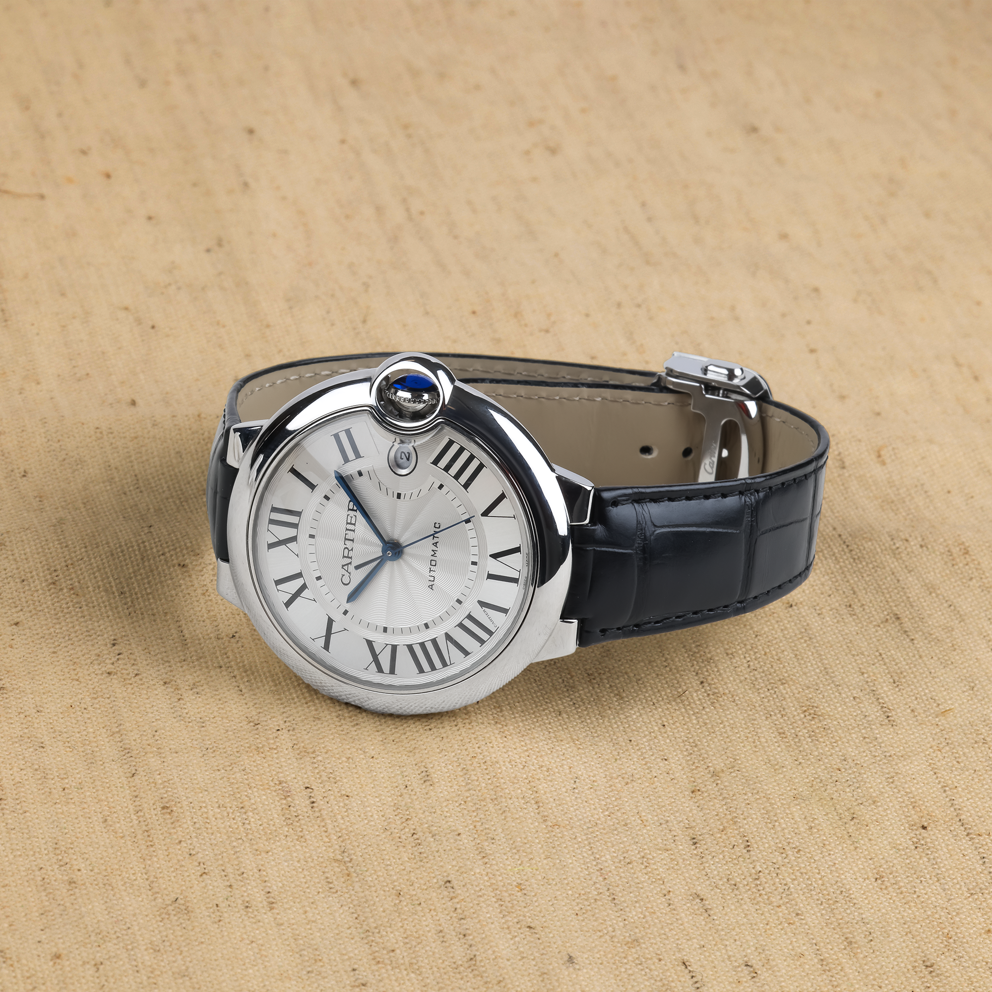 Cartier Ballon Bleu de Cartier 40mm, Silver Dial, Roman Numerals_2