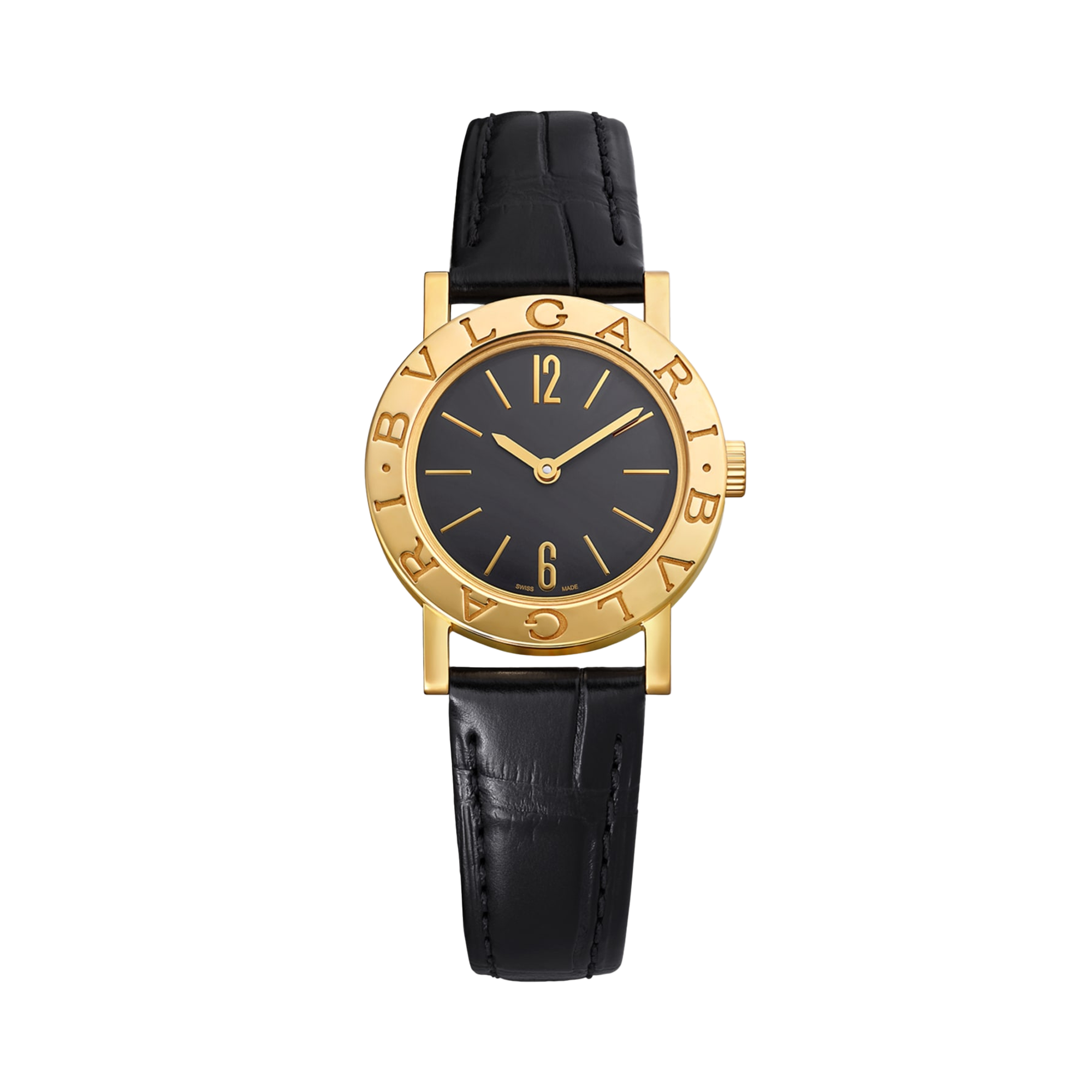 Bvlgari Bvlgari 30mm, Black Dial, Baton Numerals_1