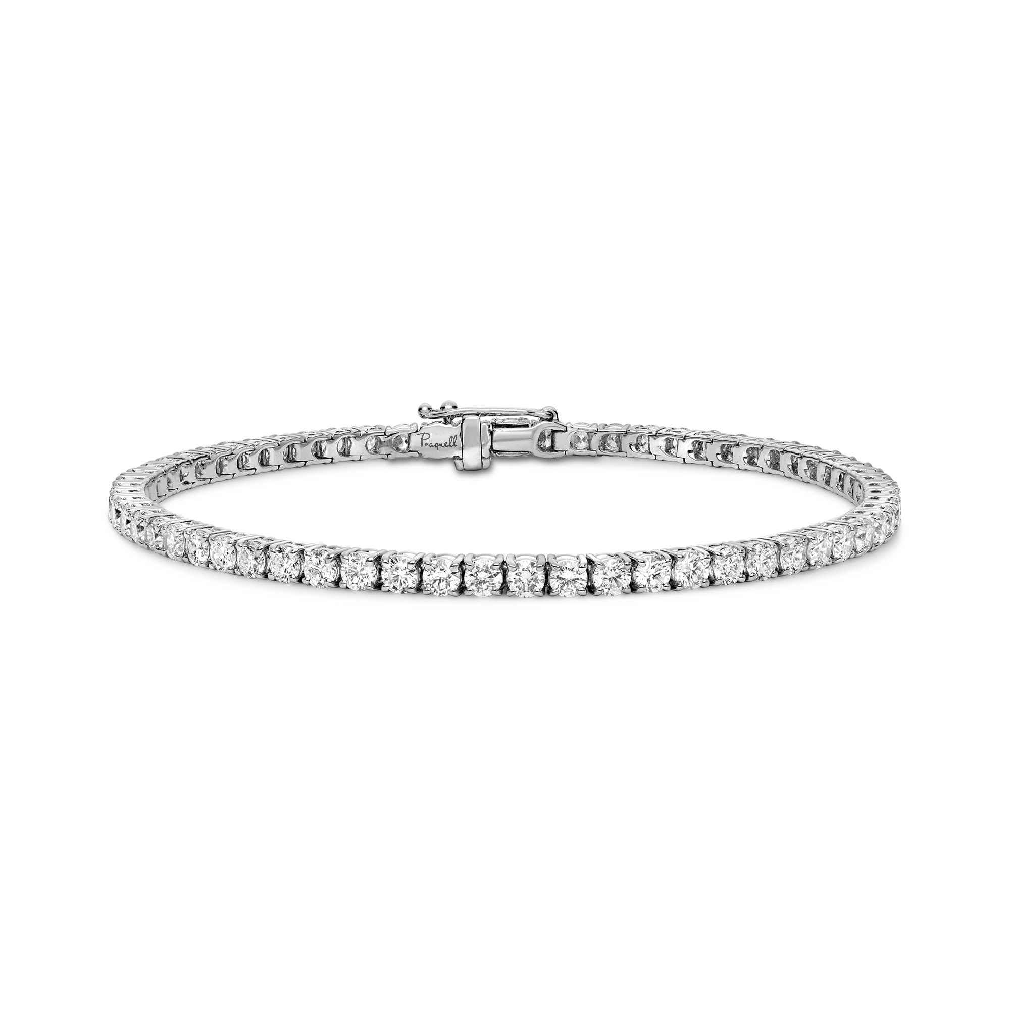 Brilliant Cut Diamond Line Bracelet Brilliant cut, Claw set_1