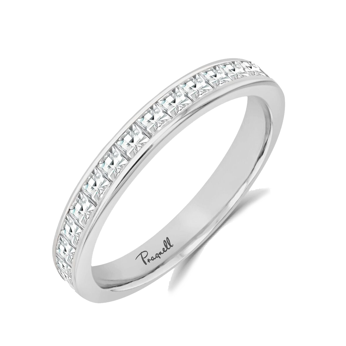 French Cut Diamond Eternity Ring French Cut, Eternity, Channel Set_1