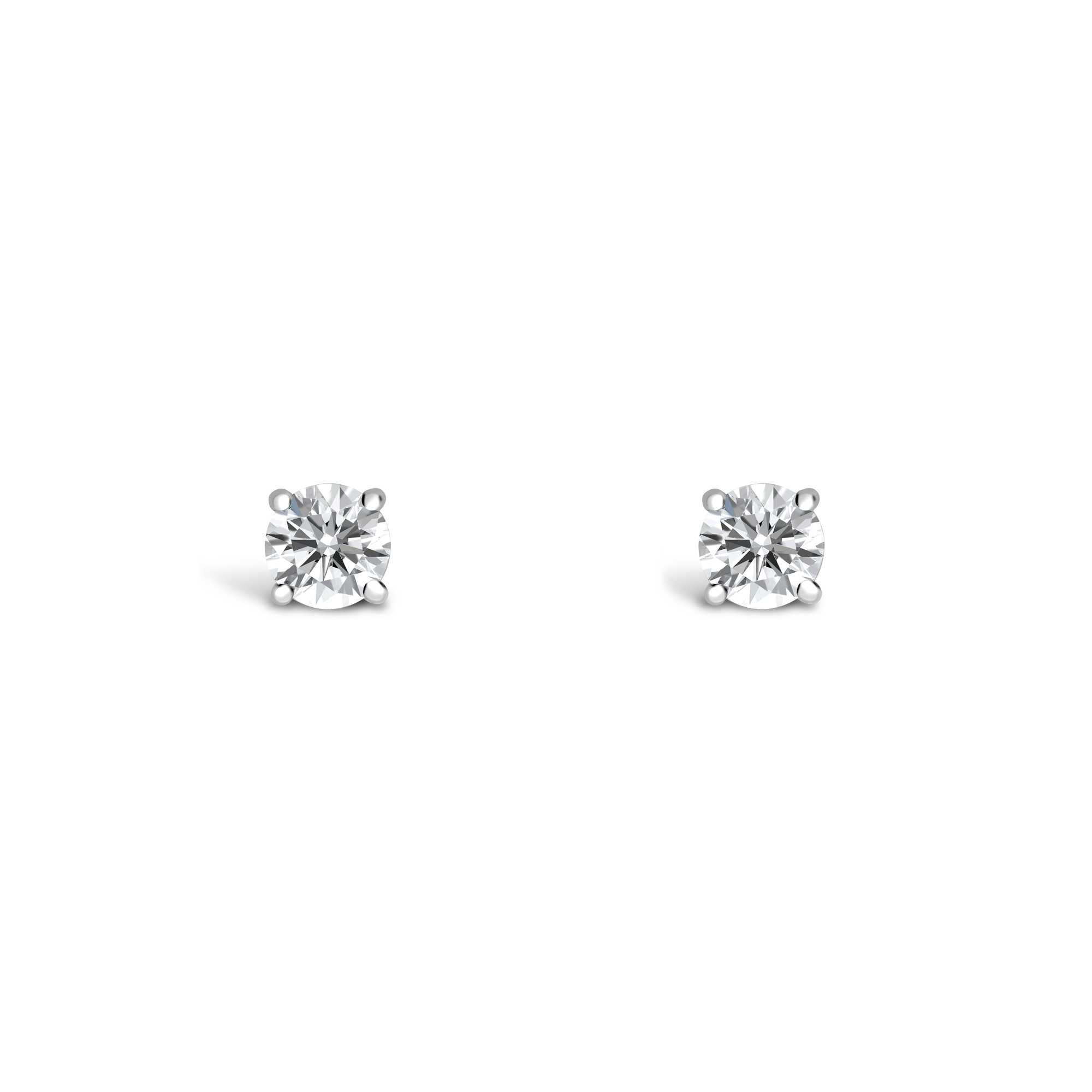 Brilliant Cut 0.30ct Diamond Stud Earrings Brilliant cut, Claw set_1