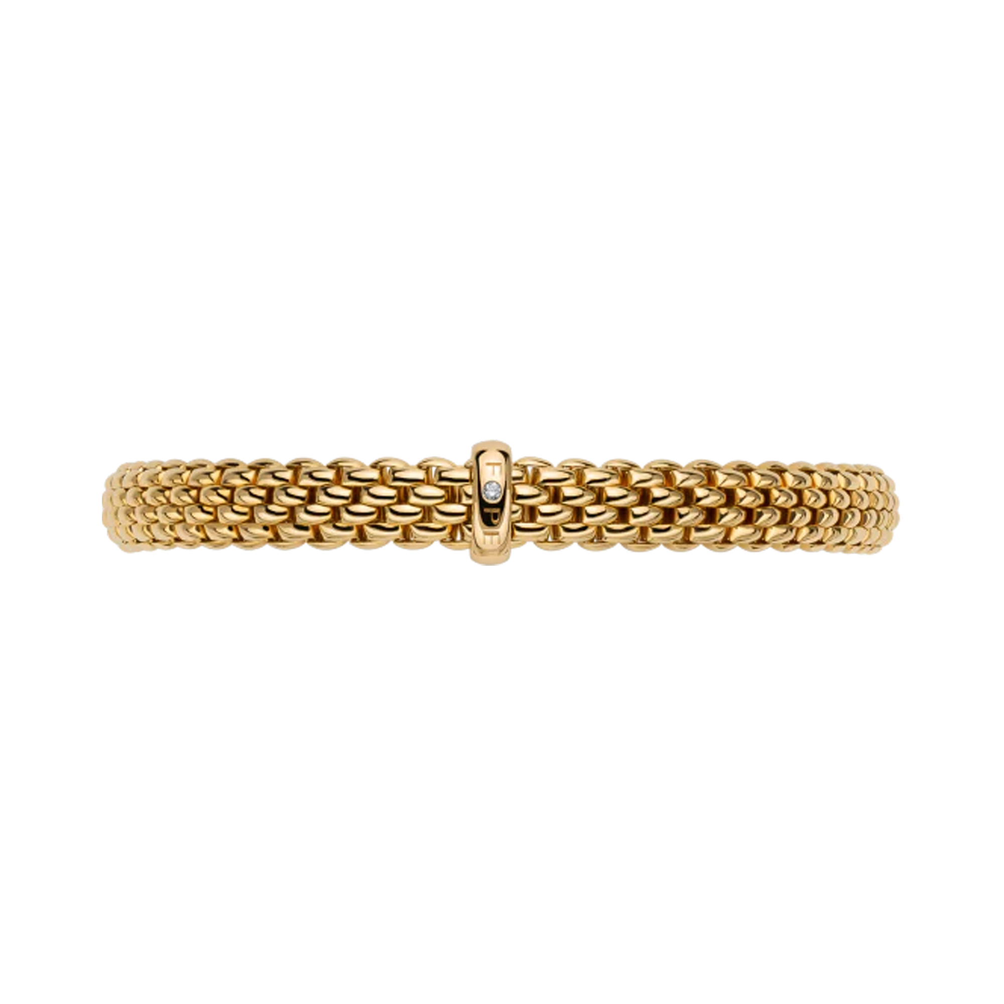 Fope Vendôme Flex'it 0.01ct Diamond Bracelet Brilliant Cut, Rubover Set_3