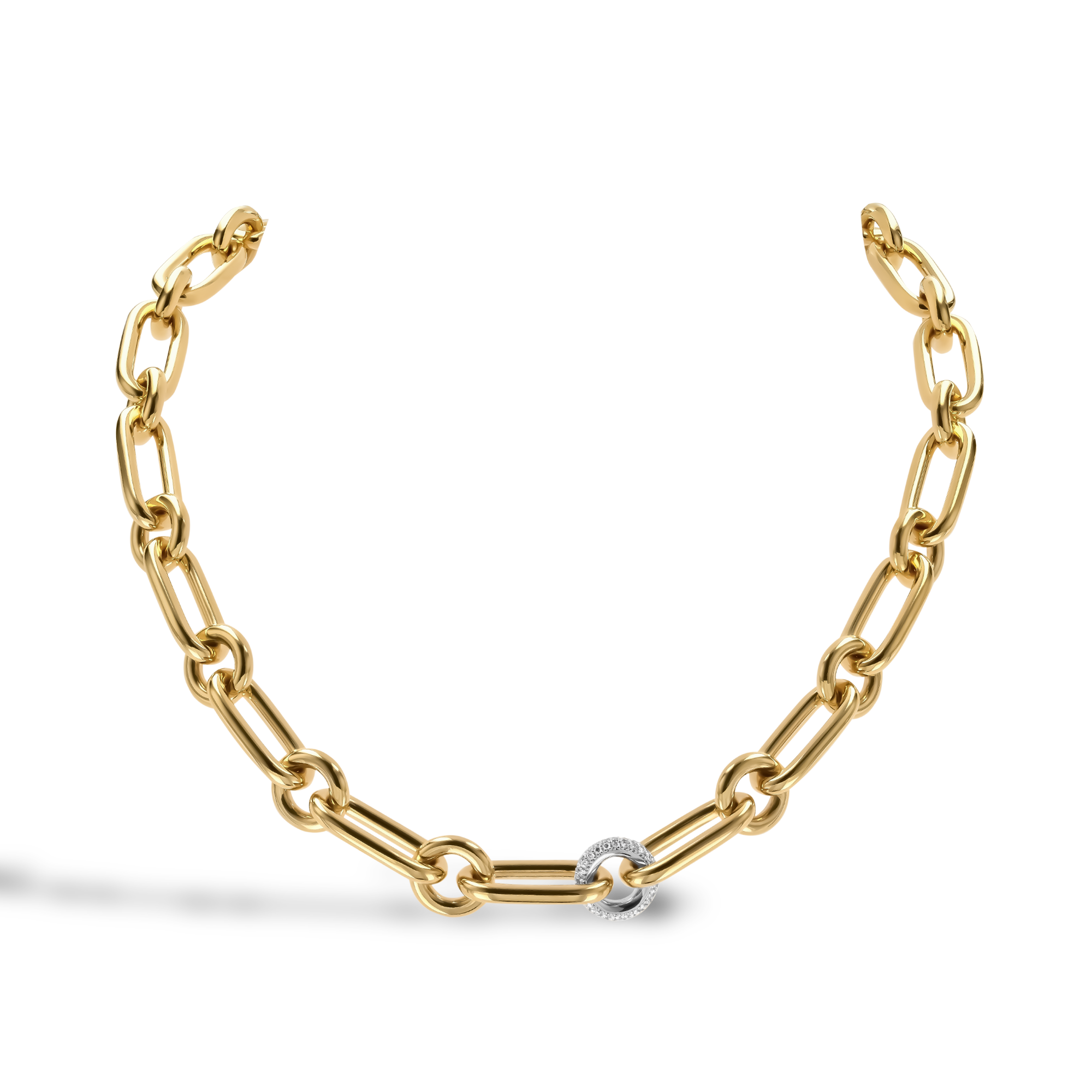 Havana 0.78ct Diamond Necklace Brilliant Cut, Pave Set_1