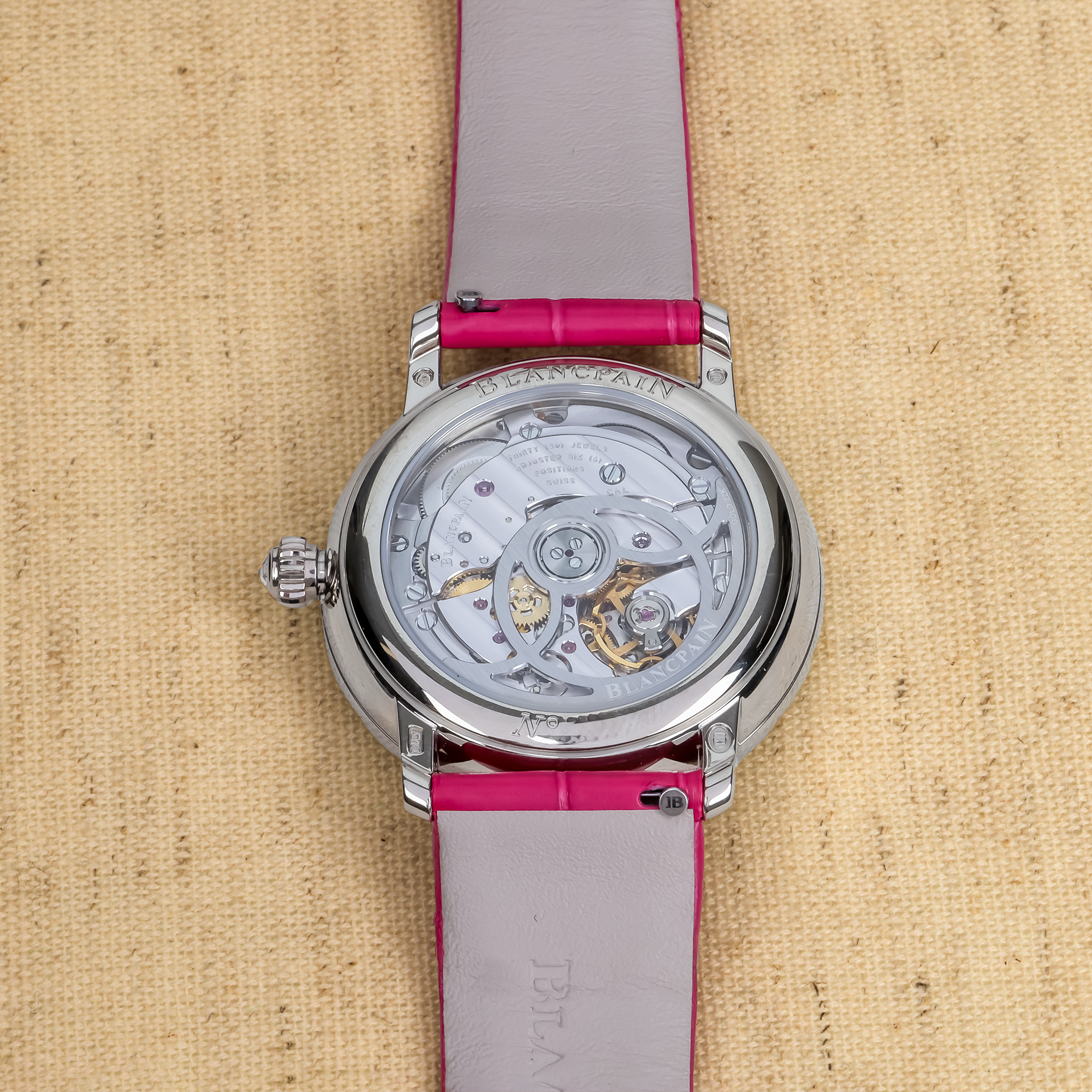 Blancpain Ladybird Colors 34.9mm, Mother of Pearl Dial, Roman Numerals_3