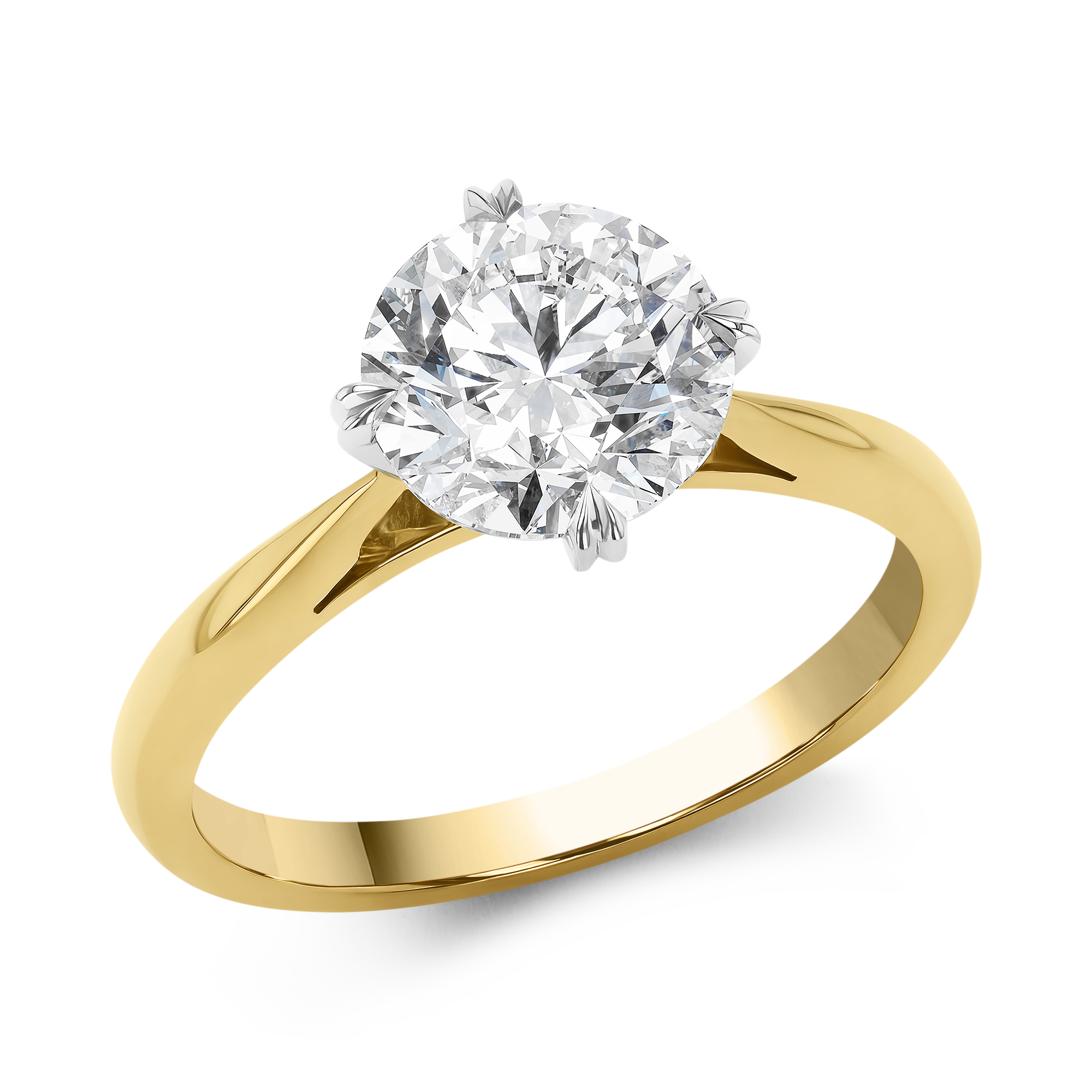 Windsor 2.00ct Diamond Solitaire Ring Brilliant cut, Claw set_1