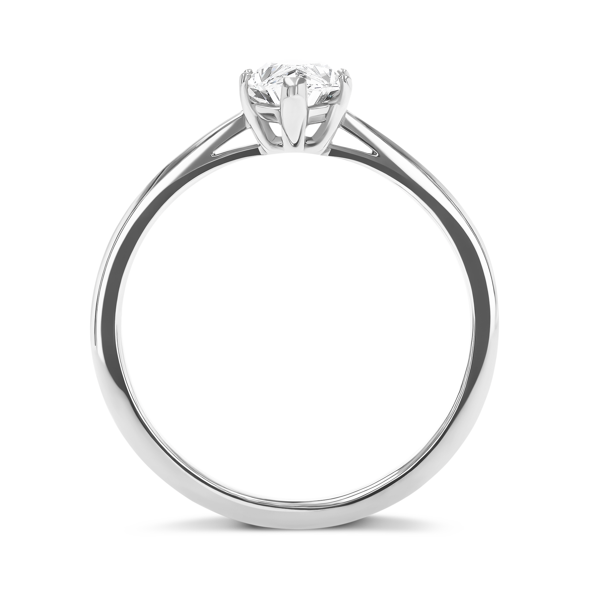 Classic 1.08ct Diamond Solitaire Ring Marquise Cut, Claw Set_3
