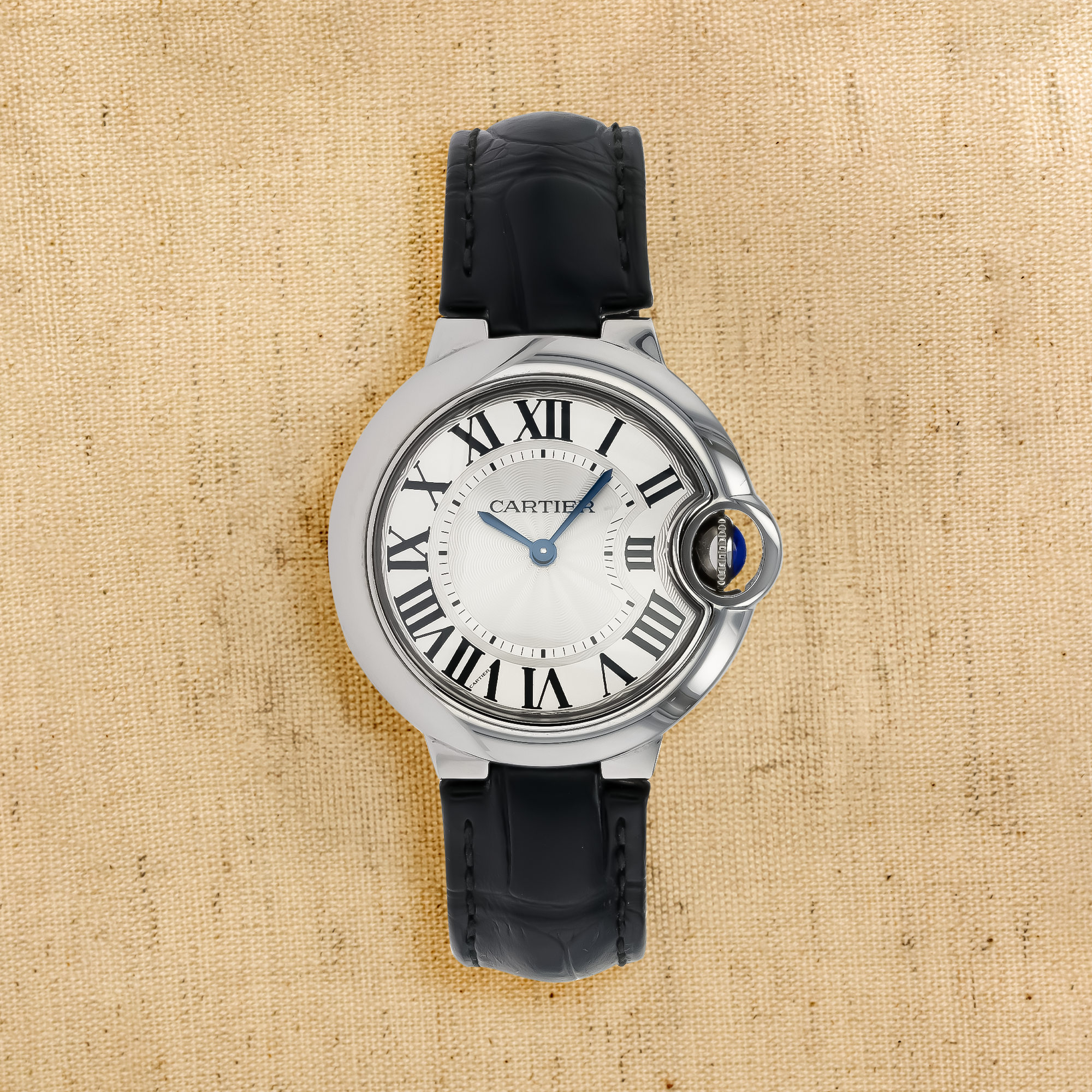 Cartier Ballon Bleu de Cartier 33mm, Silver Dial, Roman Numerals_1