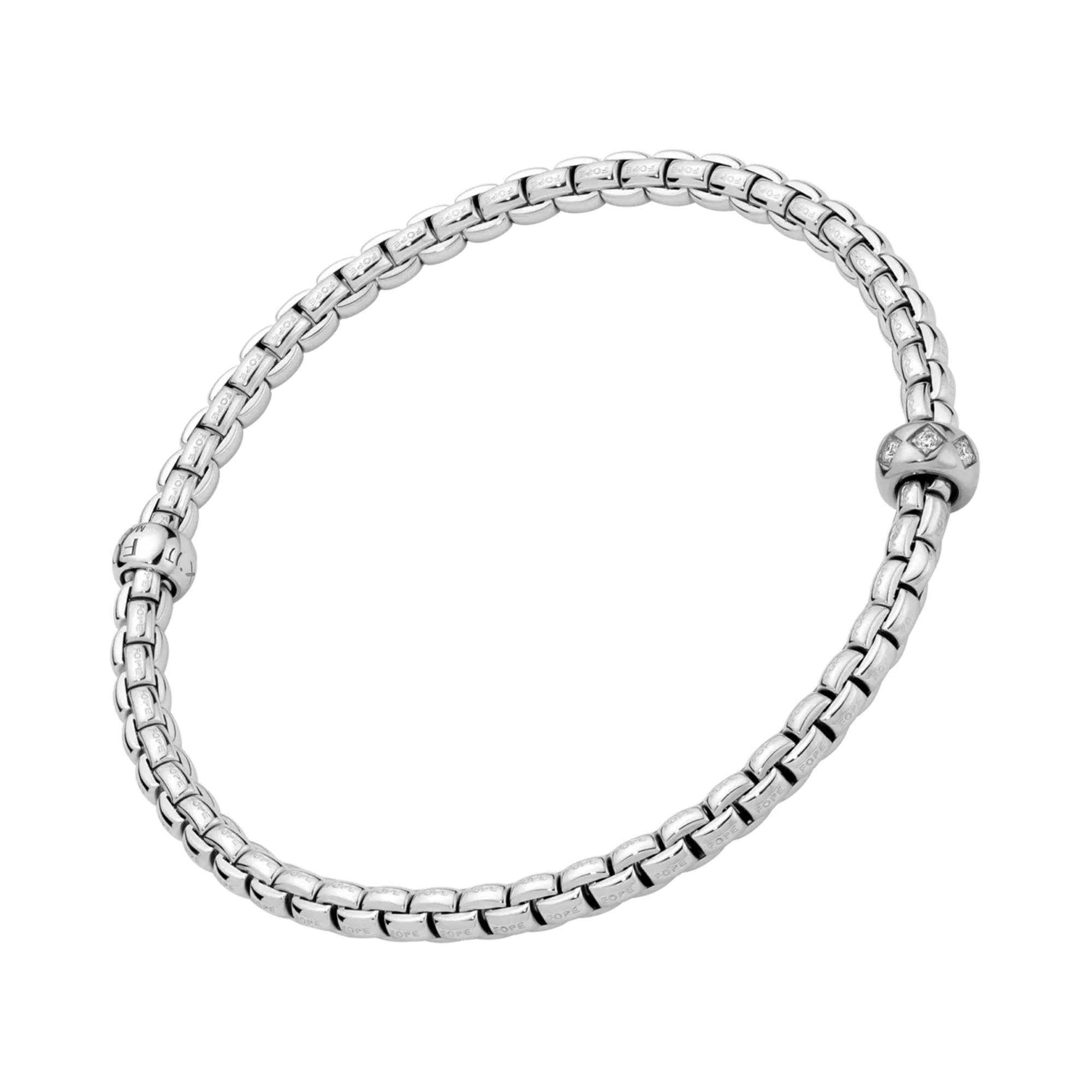 FOPE Solo Flex'It 0.12ct Diamond Bracelet Brilliant cut, Claw set_1