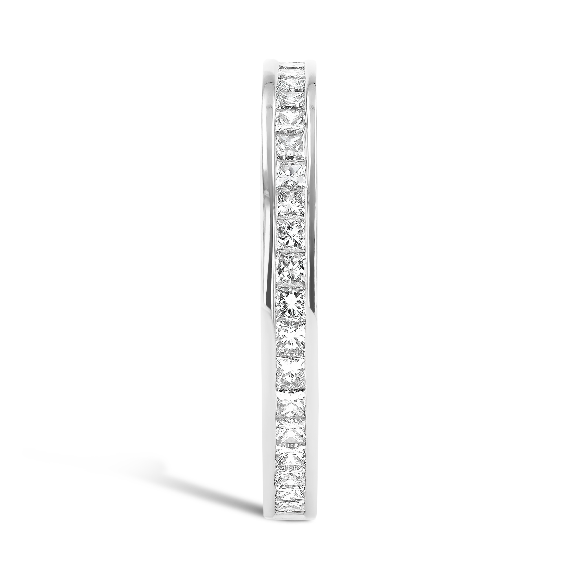 Princess Cut 0.94ct Diamond Full Eternity Ring Princess Cut, Channel Set_4