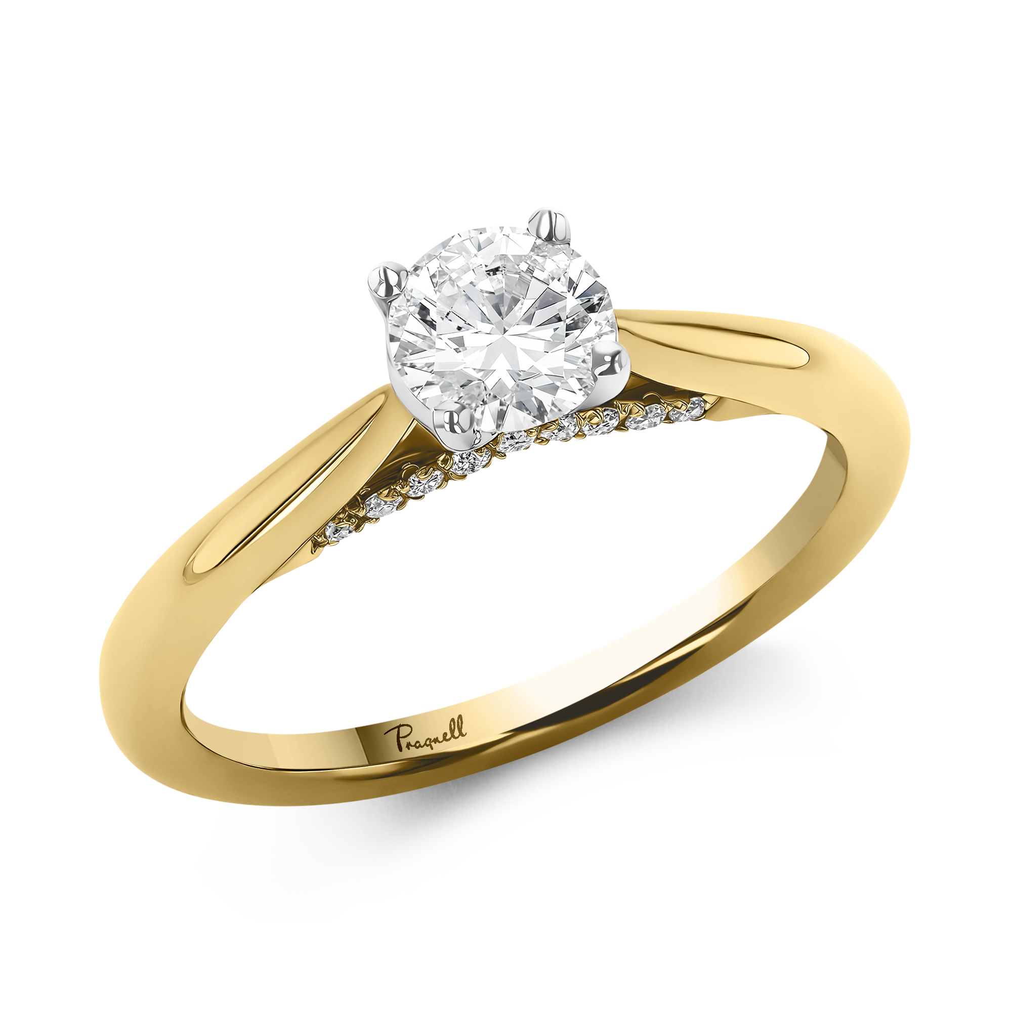 Classic 0.50ct Diamond Solitaire Ring Brilliant cut, Claw set_1