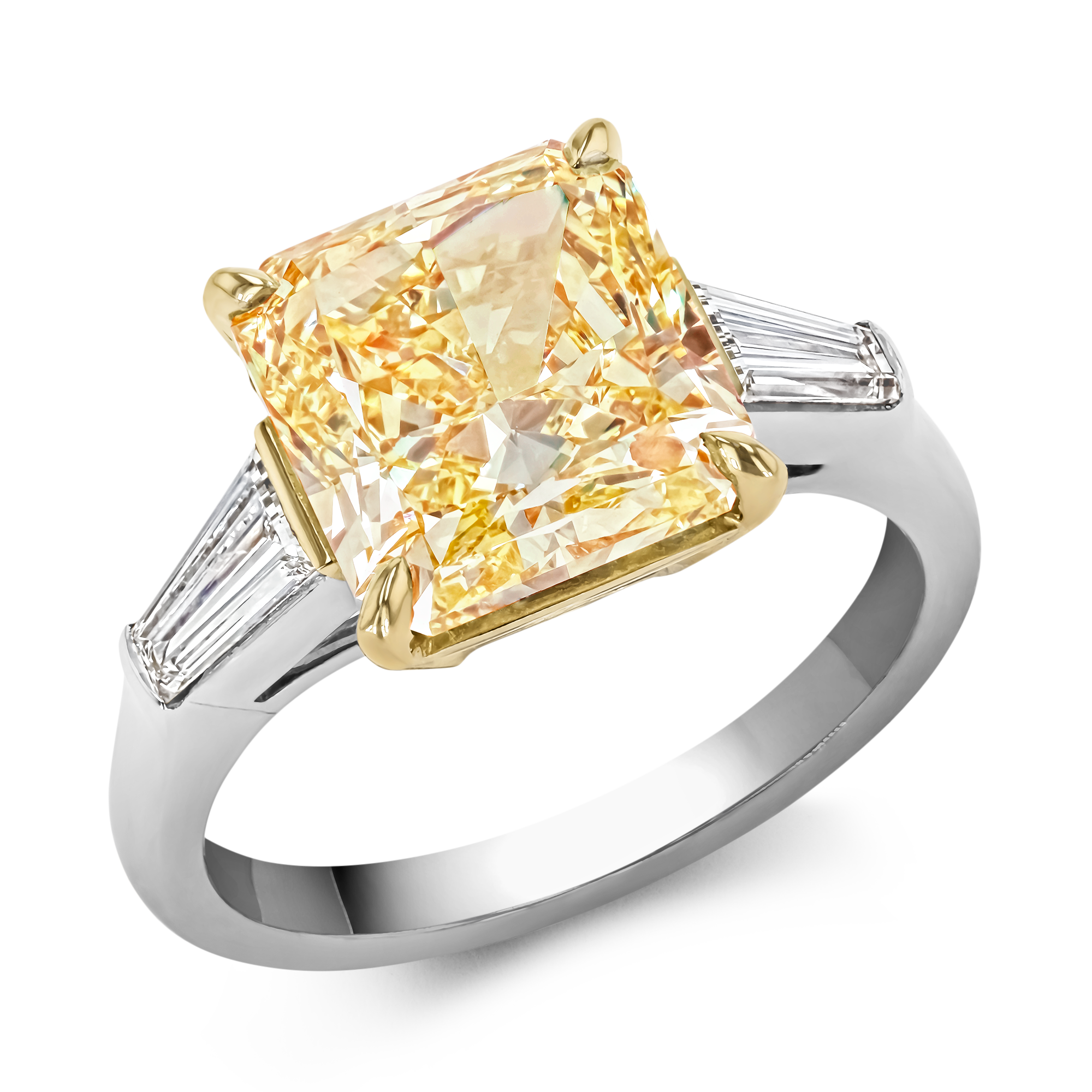 Diamond sales yellow ring