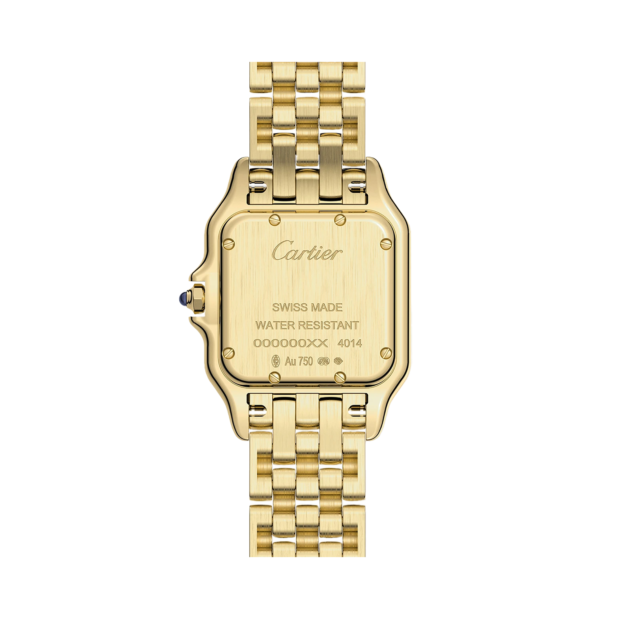 Cartier ladies panthere sales 18ct gold watch